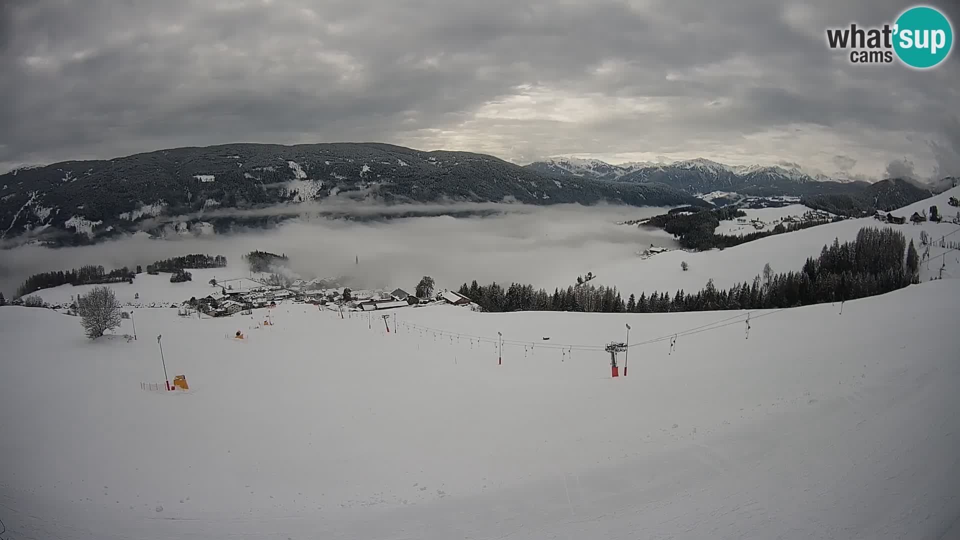 Web kamera Terenten (1210m) – Pogled uživo na Dolinu Pusteria