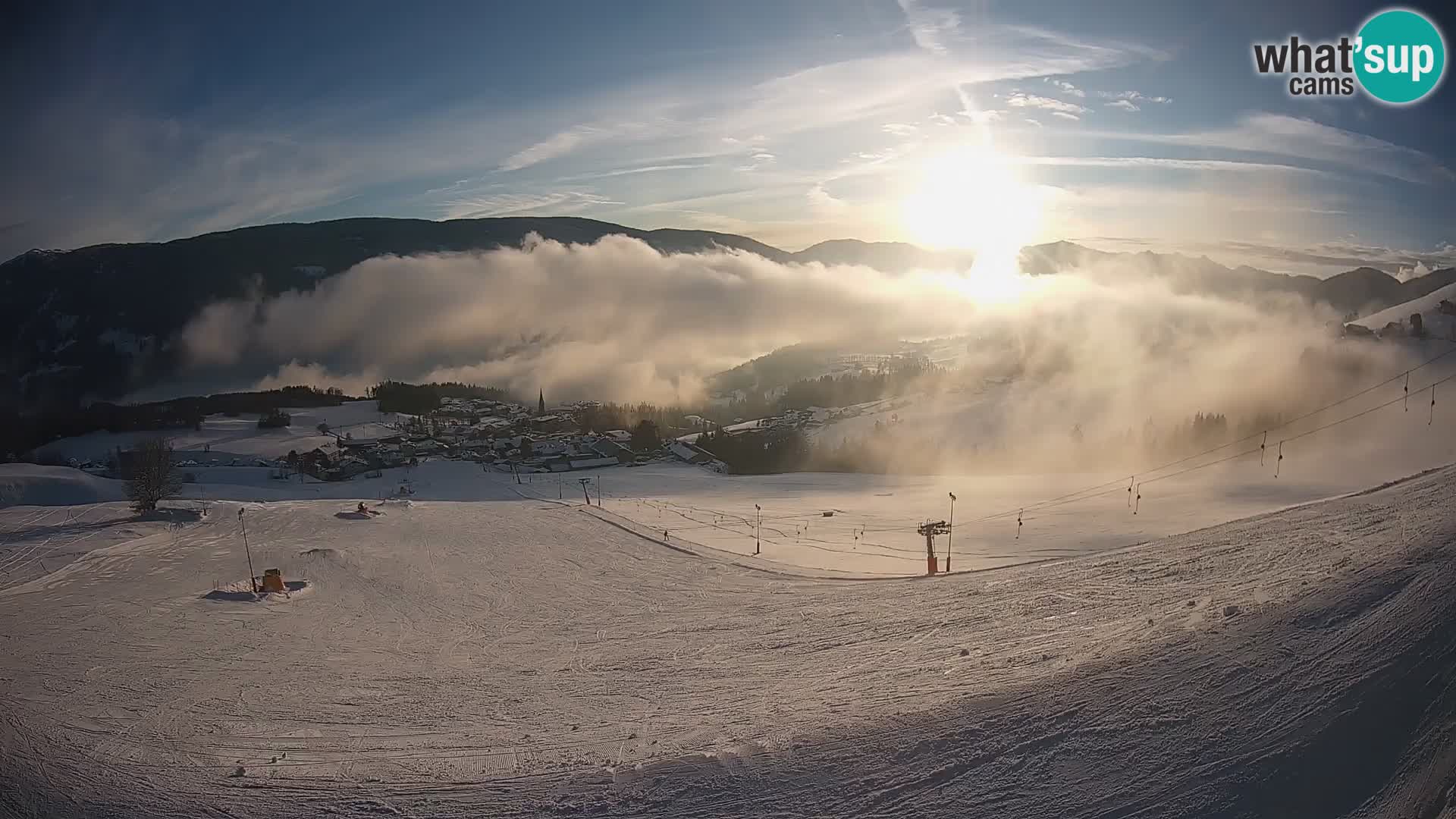 Webcam Terenten (1210m) – Vue en direct sur la Vallée de Pusteria