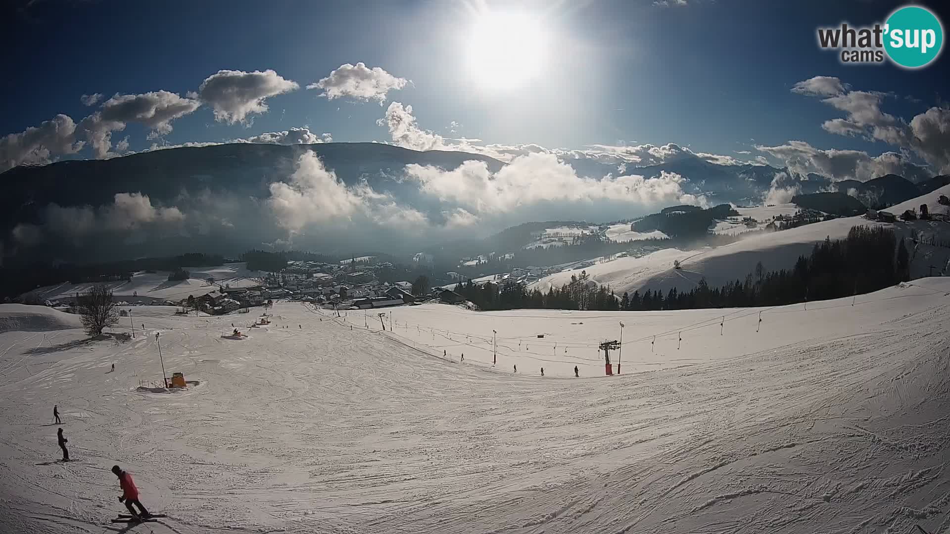 Web kamera Terenten (1210m) – Pogled uživo na Dolinu Pusteria