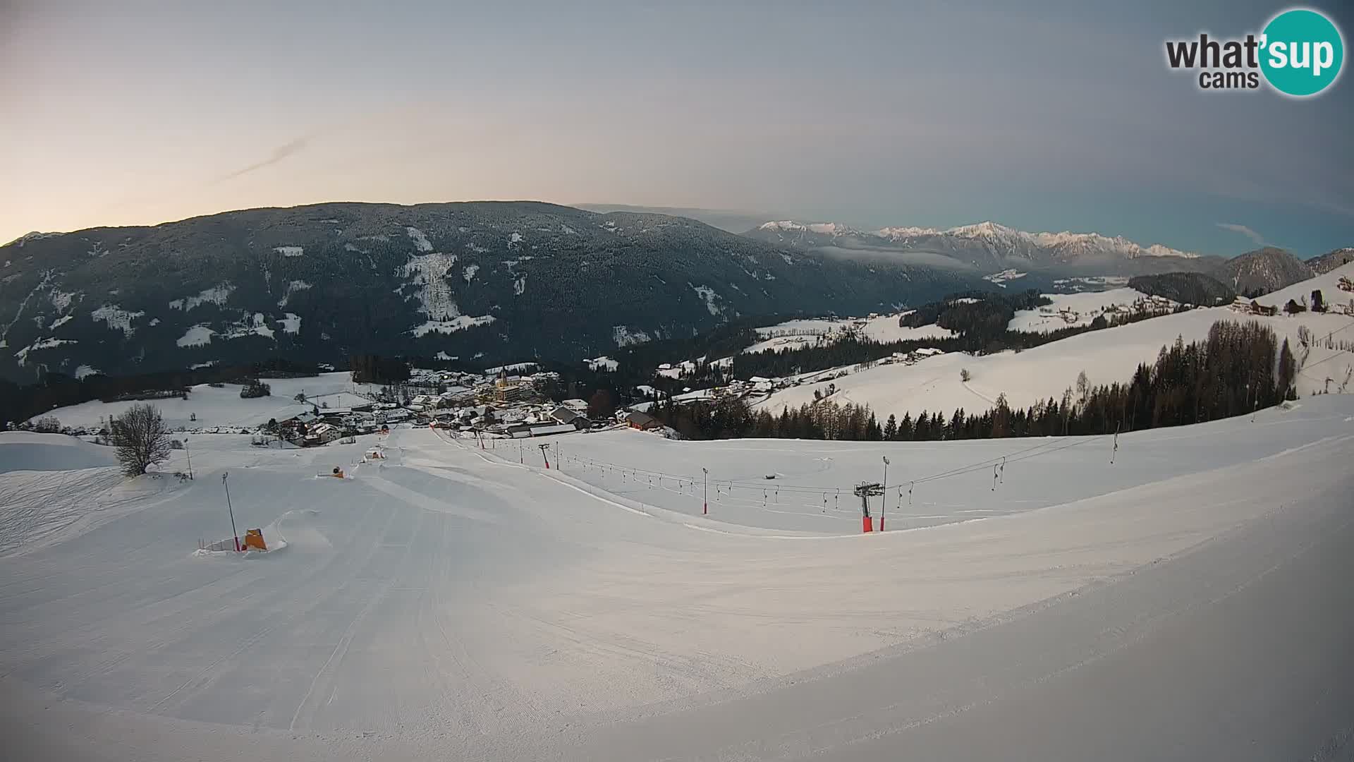 Web kamera Terenten (1210m) – Pogled uživo na Dolinu Pusteria