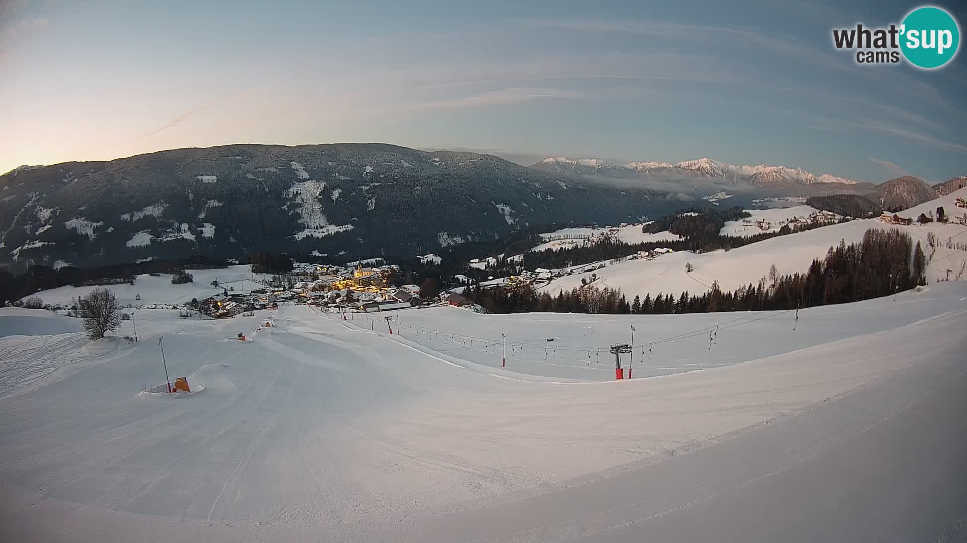 Web kamera Terenten (1210m) – Pogled uživo na Dolinu Pusteria