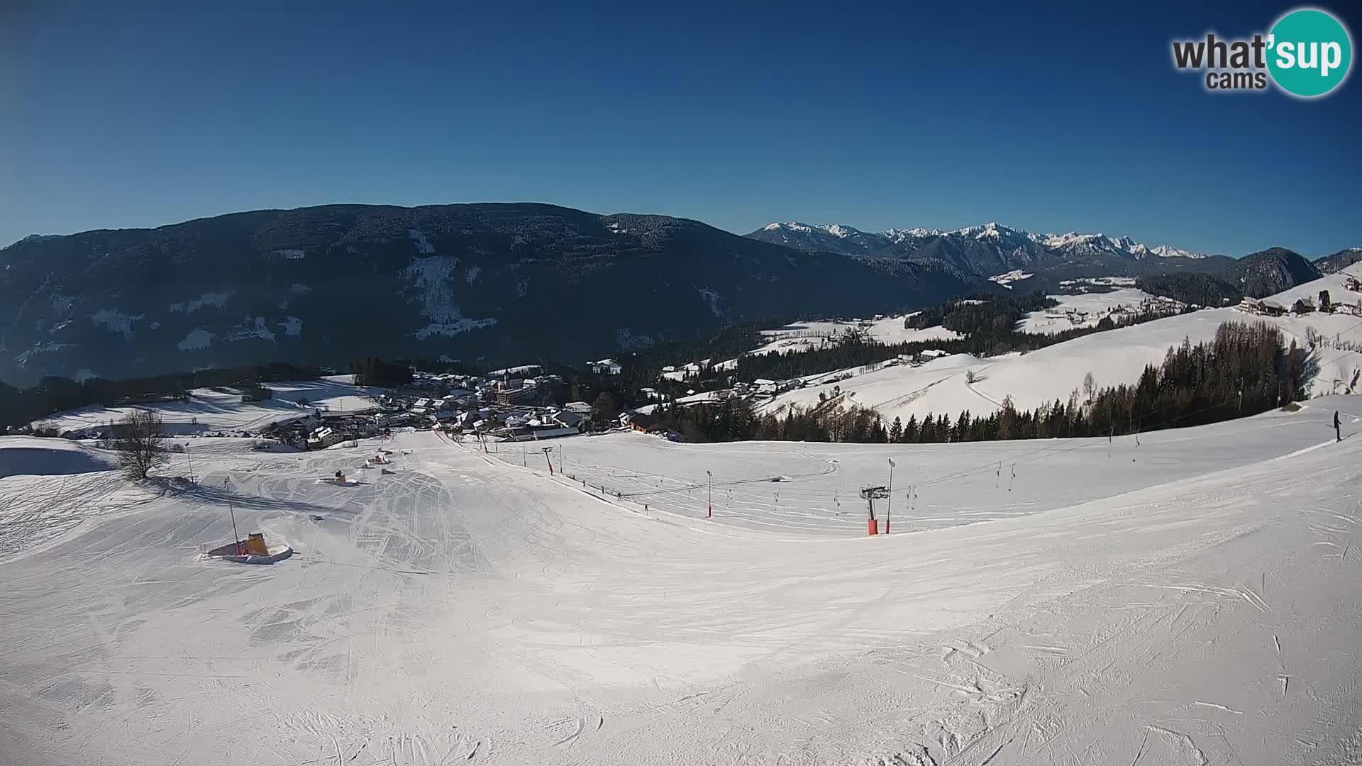 Web kamera Terenten (1210m) – Pogled uživo na Dolinu Pusteria