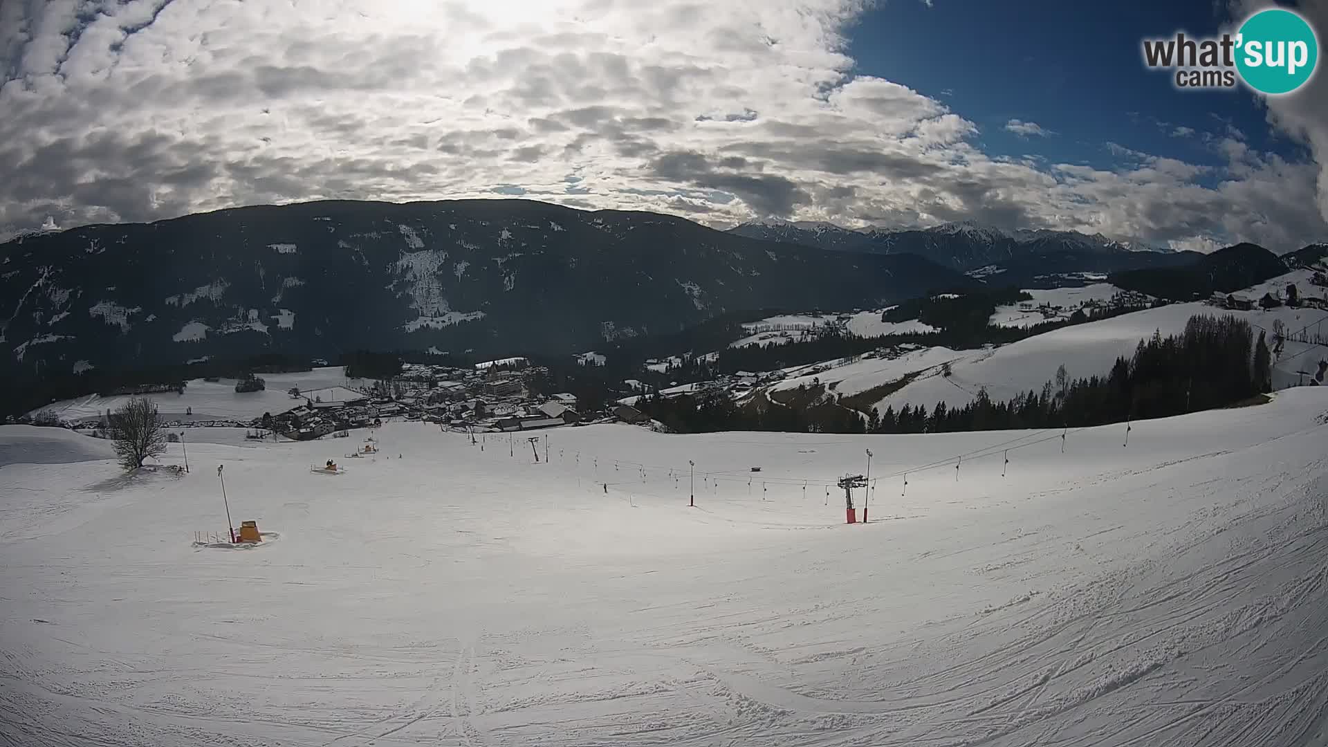 Web kamera Terenten (1210m) – Pogled uživo na Dolinu Pusteria