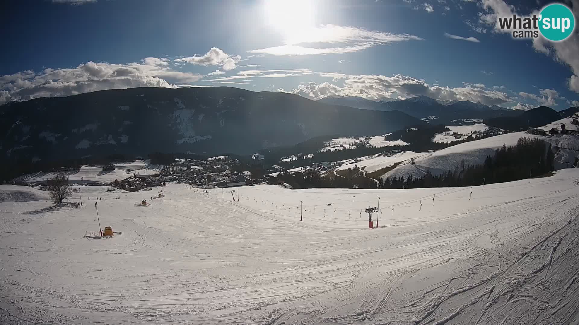 Web kamera Terenten (1210m) – Pogled uživo na Dolinu Pusteria