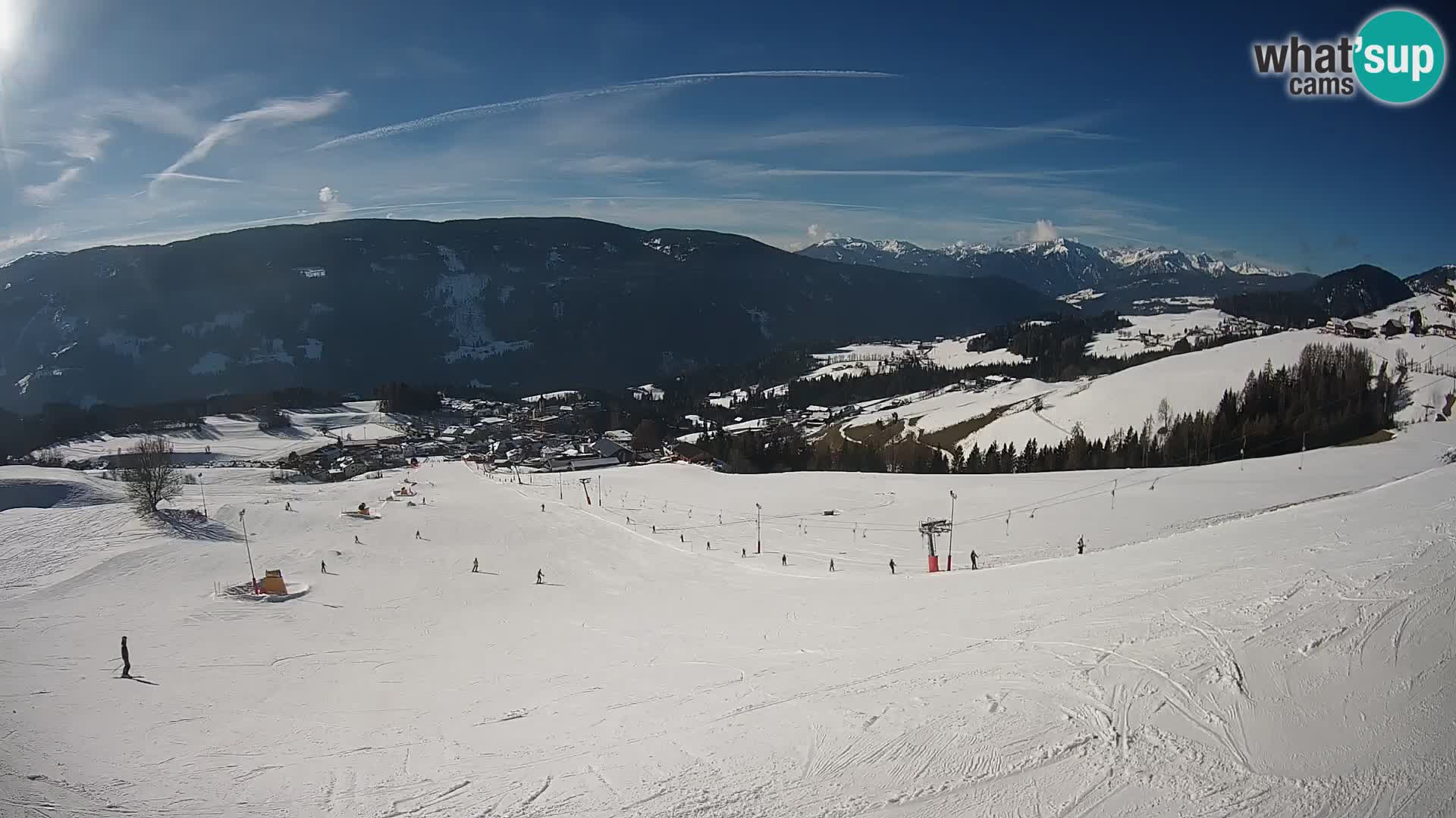 Spletna kamera Terenten (1210m) – Pogled v živo na dolino Pusteria