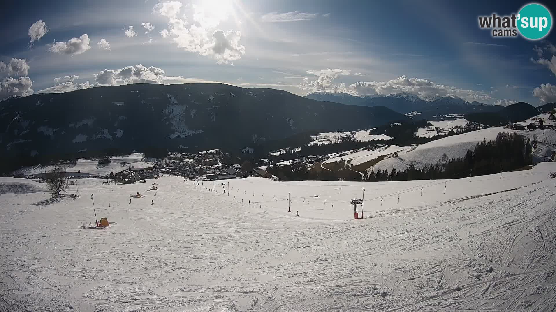 Web kamera Terenten (1210m) – Pogled uživo na Dolinu Pusteria