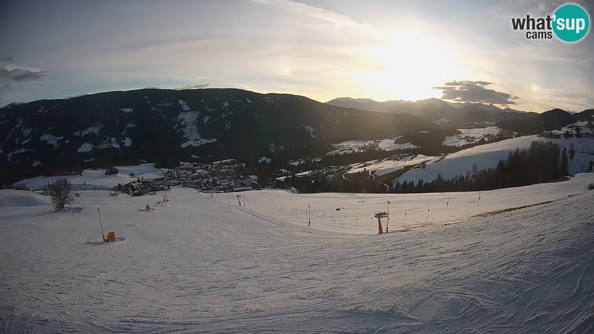 Web kamera Terenten (1210m) – Pogled uživo na Dolinu Pusteria