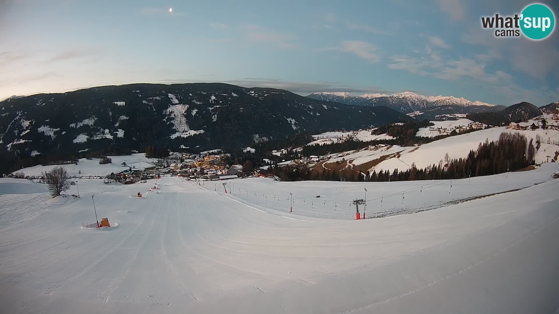 Web kamera Terenten (1210m) – Pogled uživo na Dolinu Pusteria