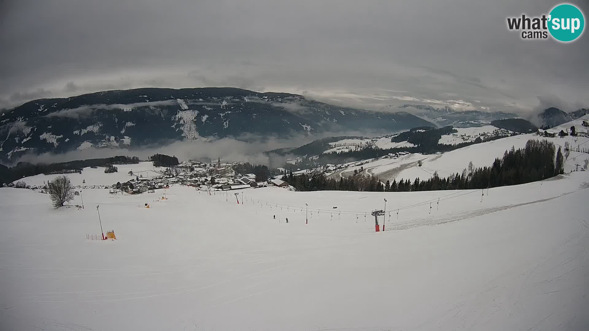Web kamera Terenten (1210m) – Pogled uživo na Dolinu Pusteria