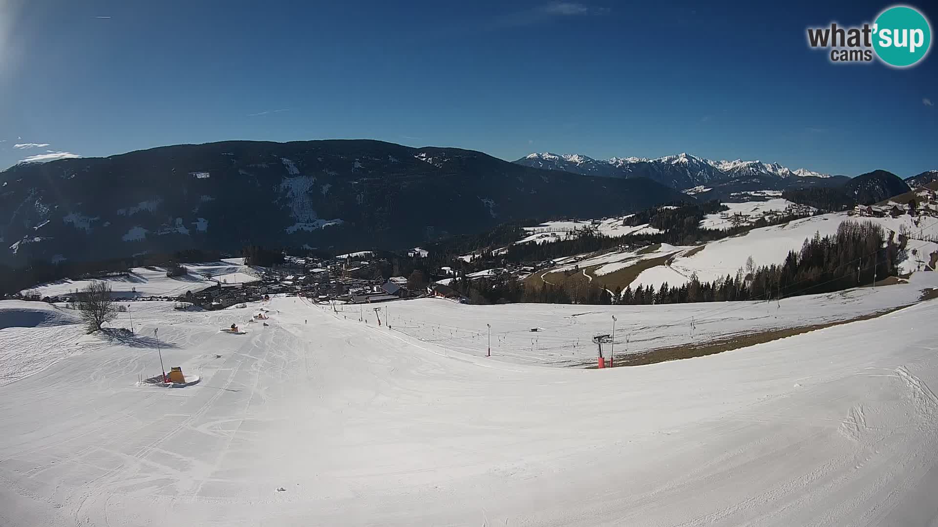 Web kamera Terenten (1210m) – Pogled uživo na Dolinu Pusteria