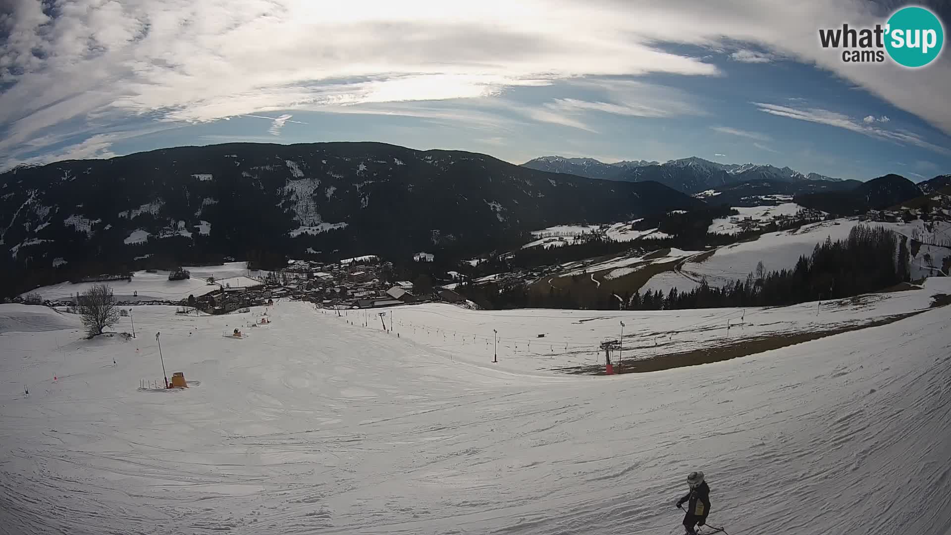 Web kamera Terenten (1210m) – Pogled uživo na Dolinu Pusteria