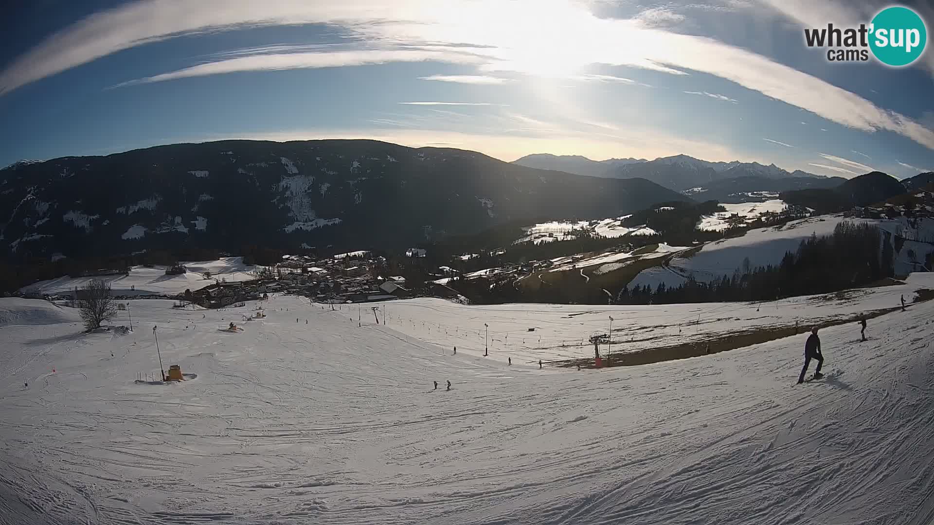 Webcam Terenten (1210m) – Vue en direct sur la Vallée de Pusteria