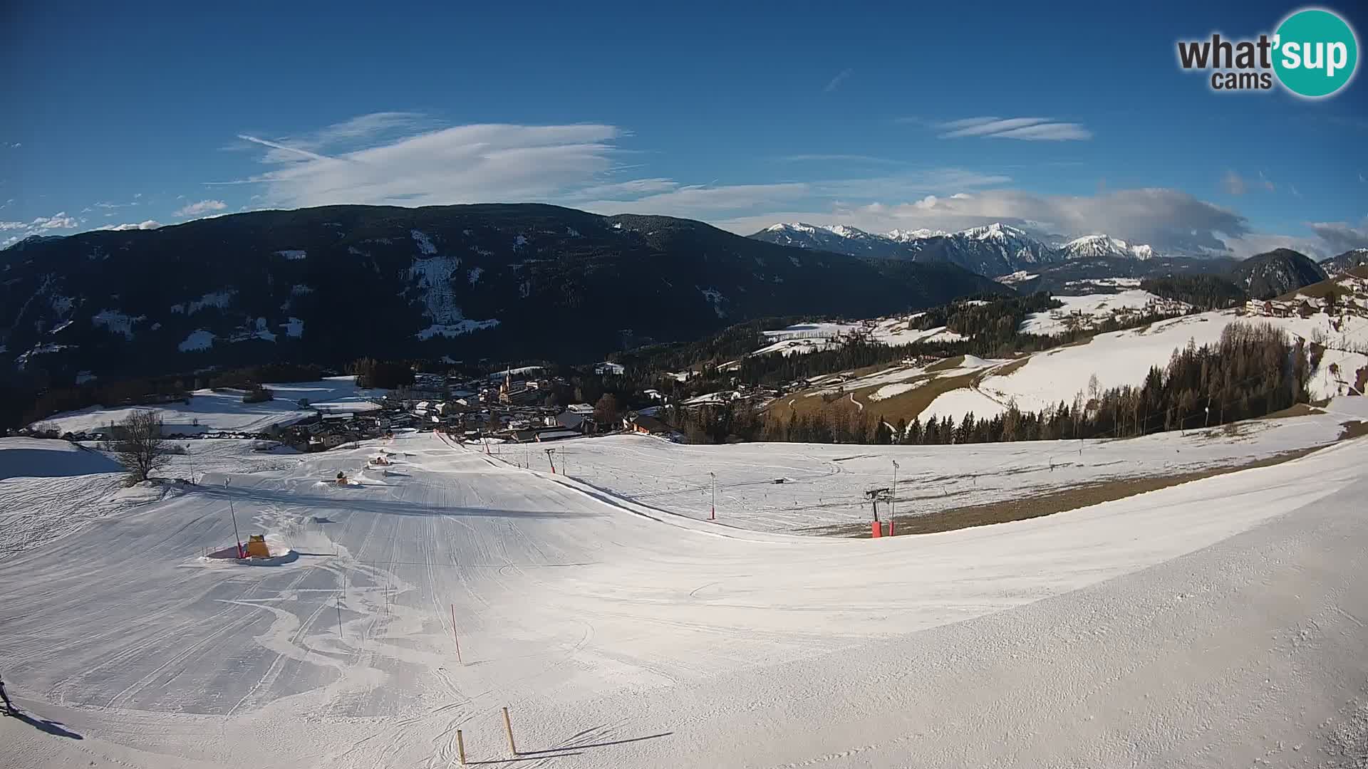 Web kamera Terenten (1210m) – Pogled uživo na Dolinu Pusteria
