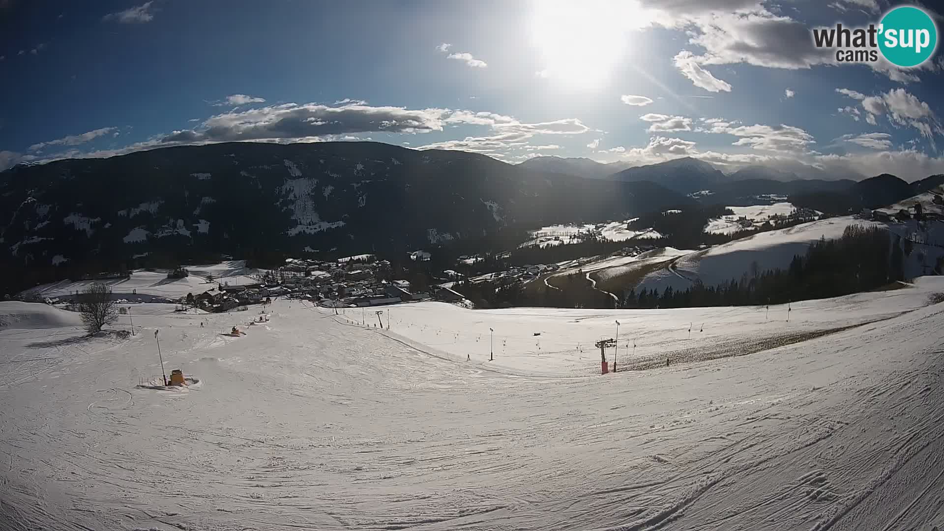 Web kamera Terenten (1210m) – Pogled uživo na Dolinu Pusteria