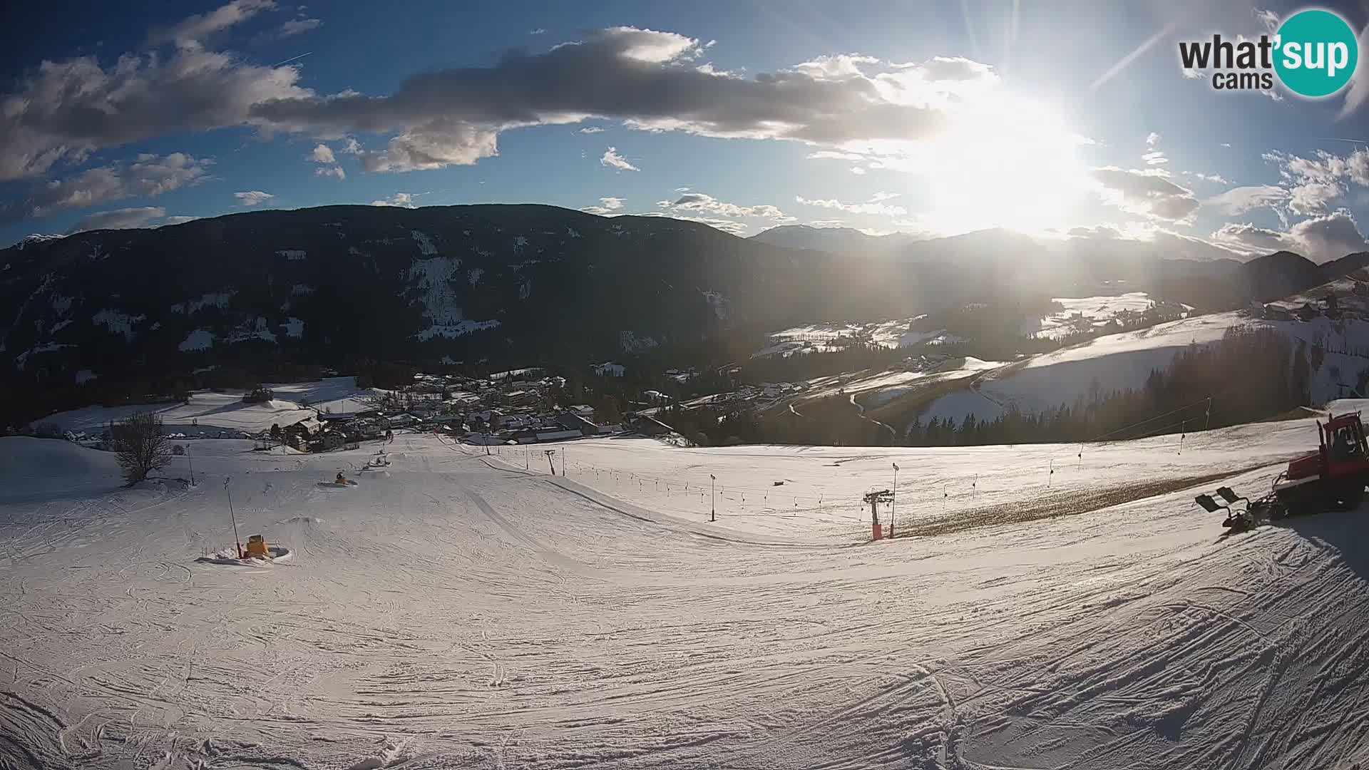 Web kamera Terenten (1210m) – Pogled uživo na Dolinu Pusteria