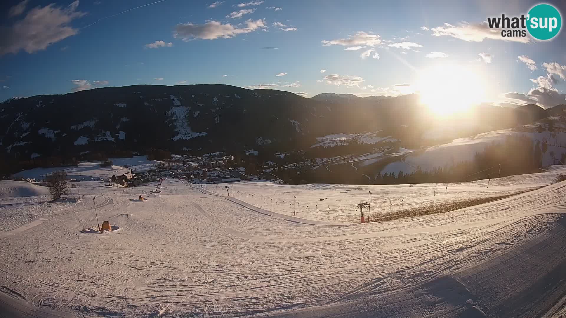 Web kamera Terenten (1210m) – Pogled uživo na Dolinu Pusteria