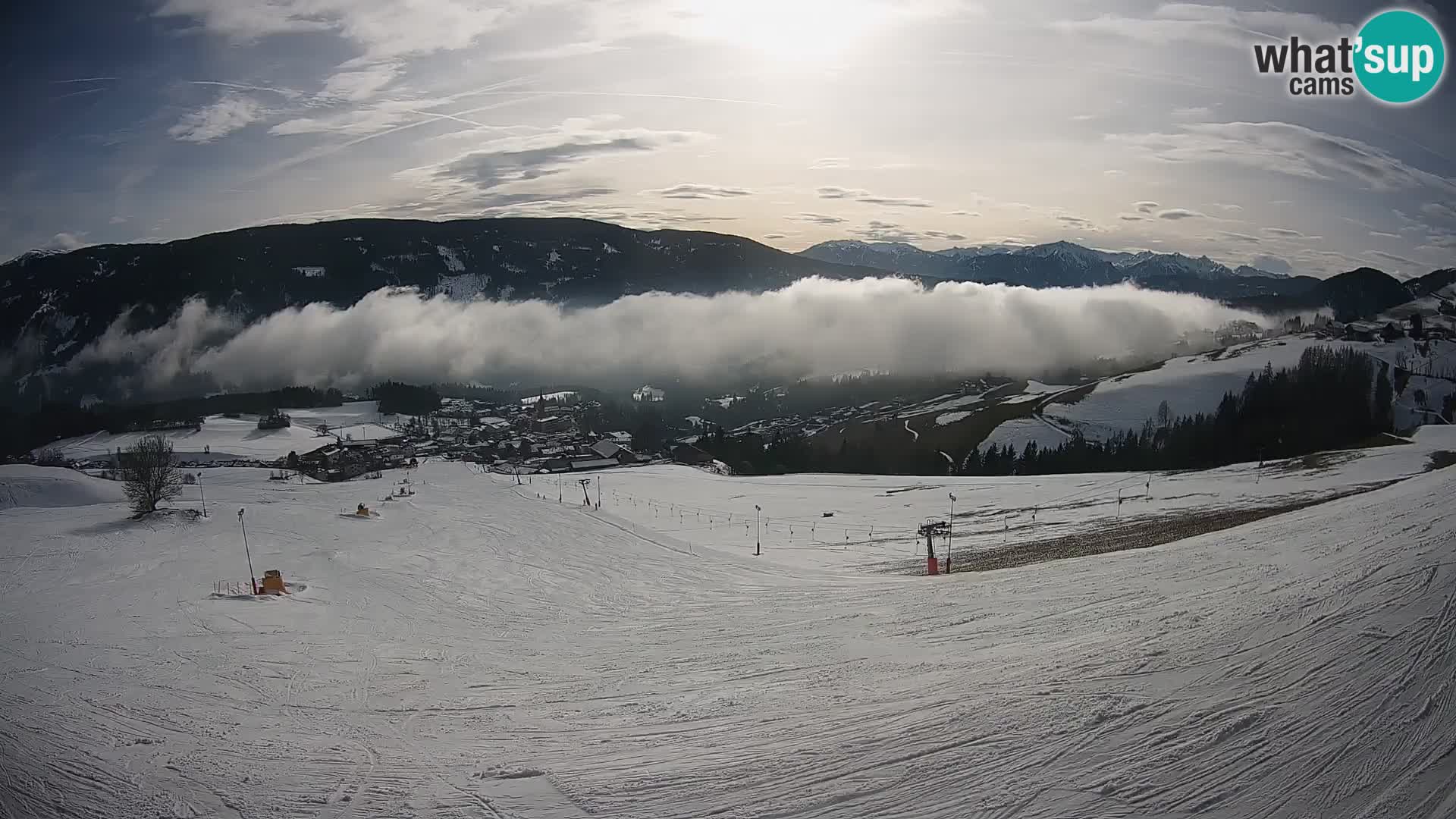 Web kamera Terenten (1210m) – Pogled uživo na Dolinu Pusteria