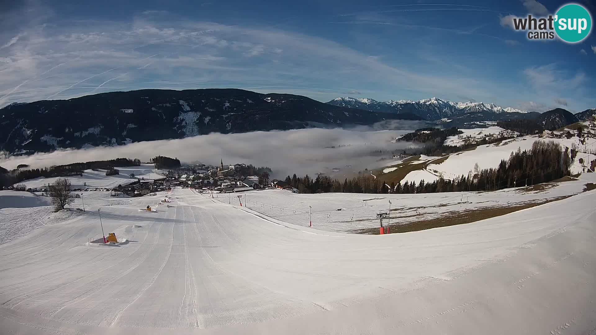 Spletna kamera Terenten (1210m) – Pogled v živo na dolino Pusteria