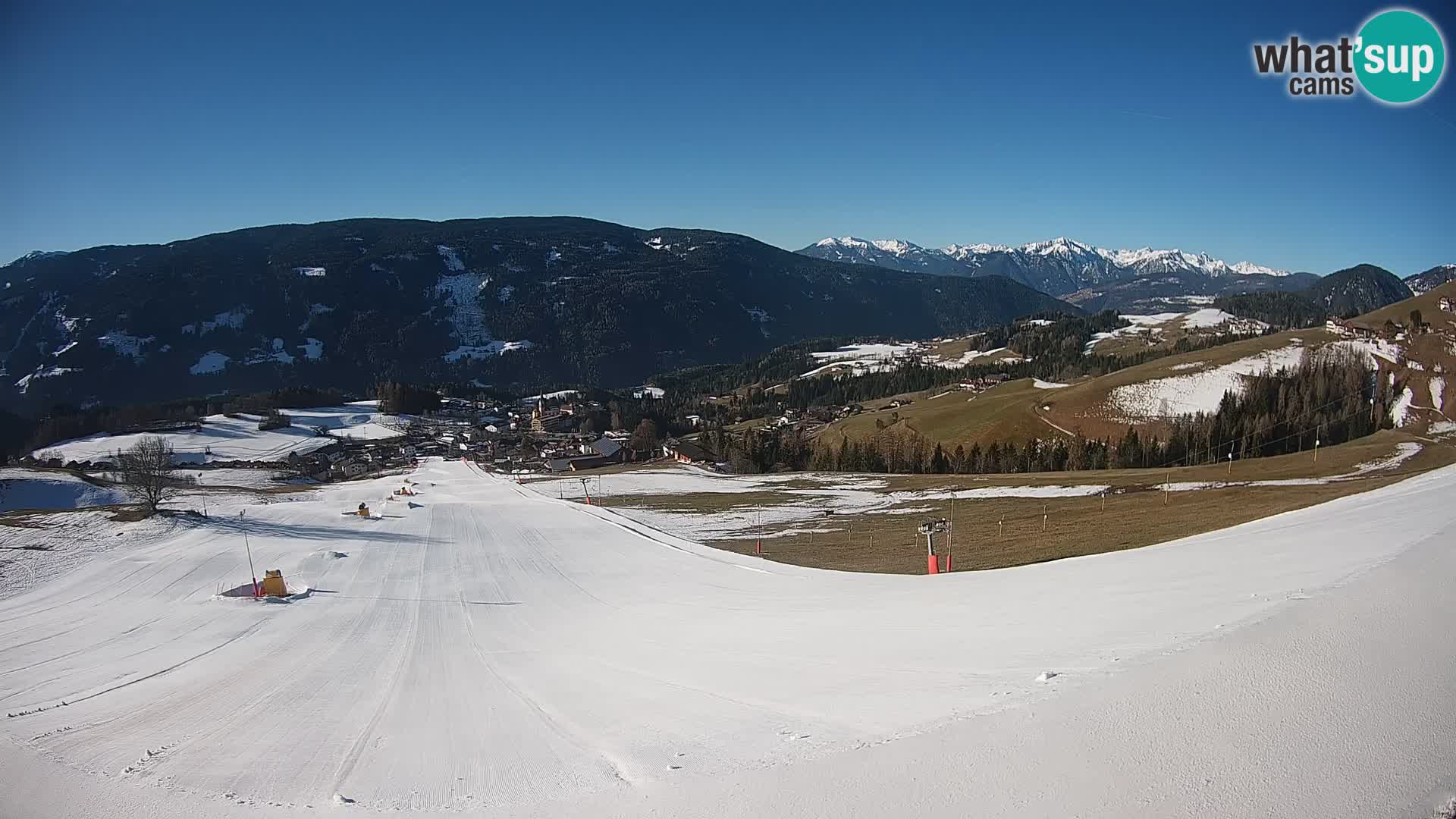 Spletna kamera Terenten (1210m) – Pogled v živo na dolino Pusteria