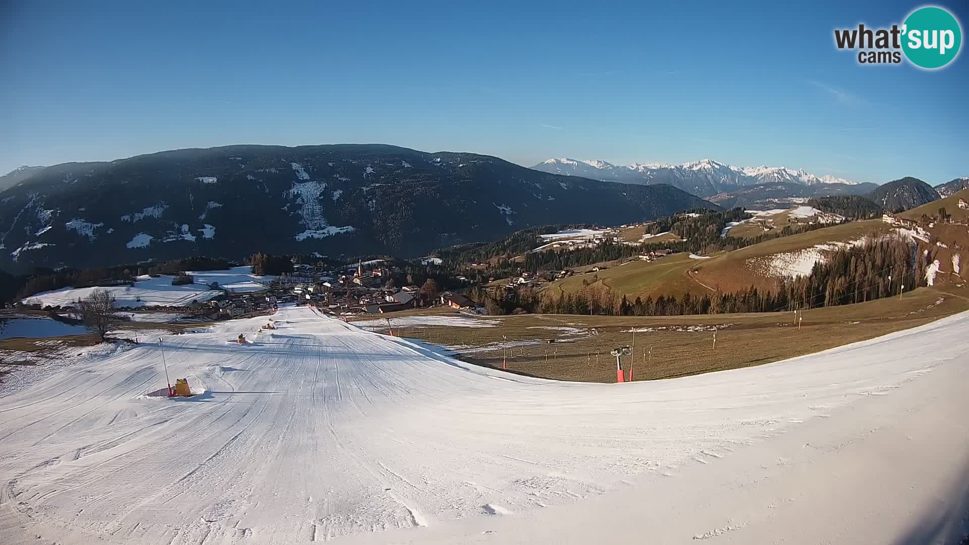 Web kamera Terenten (1210m) – Pogled uživo na Dolinu Pusteria