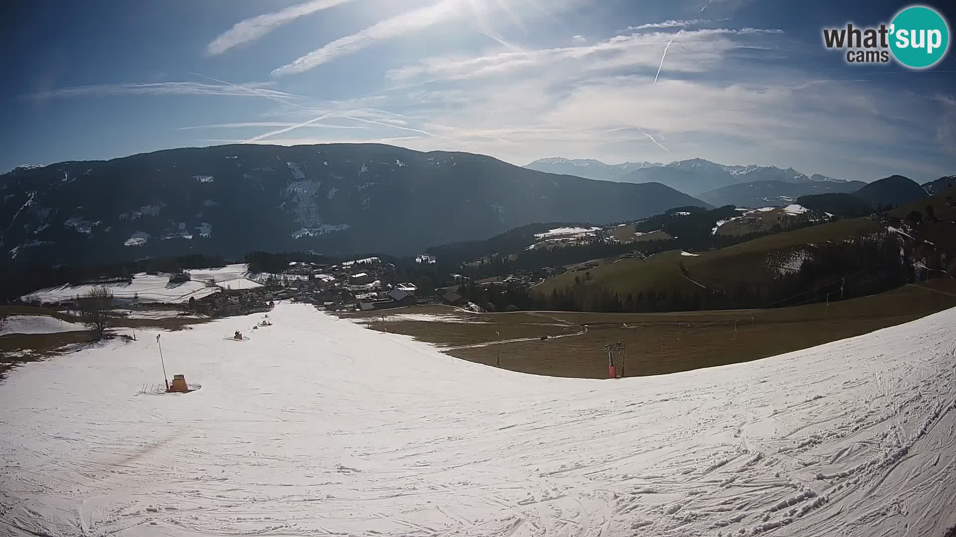 Web kamera Terenten (1210m) – Pogled uživo na Dolinu Pusteria