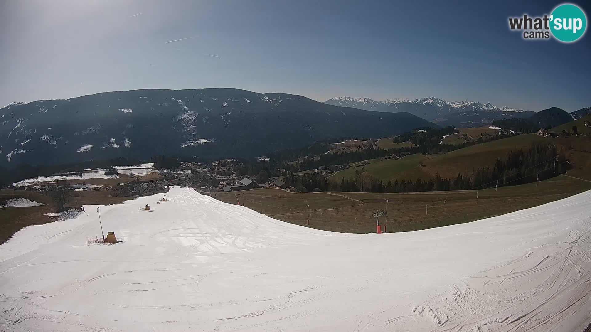 Web kamera Terenten (1210m) – Pogled uživo na Dolinu Pusteria