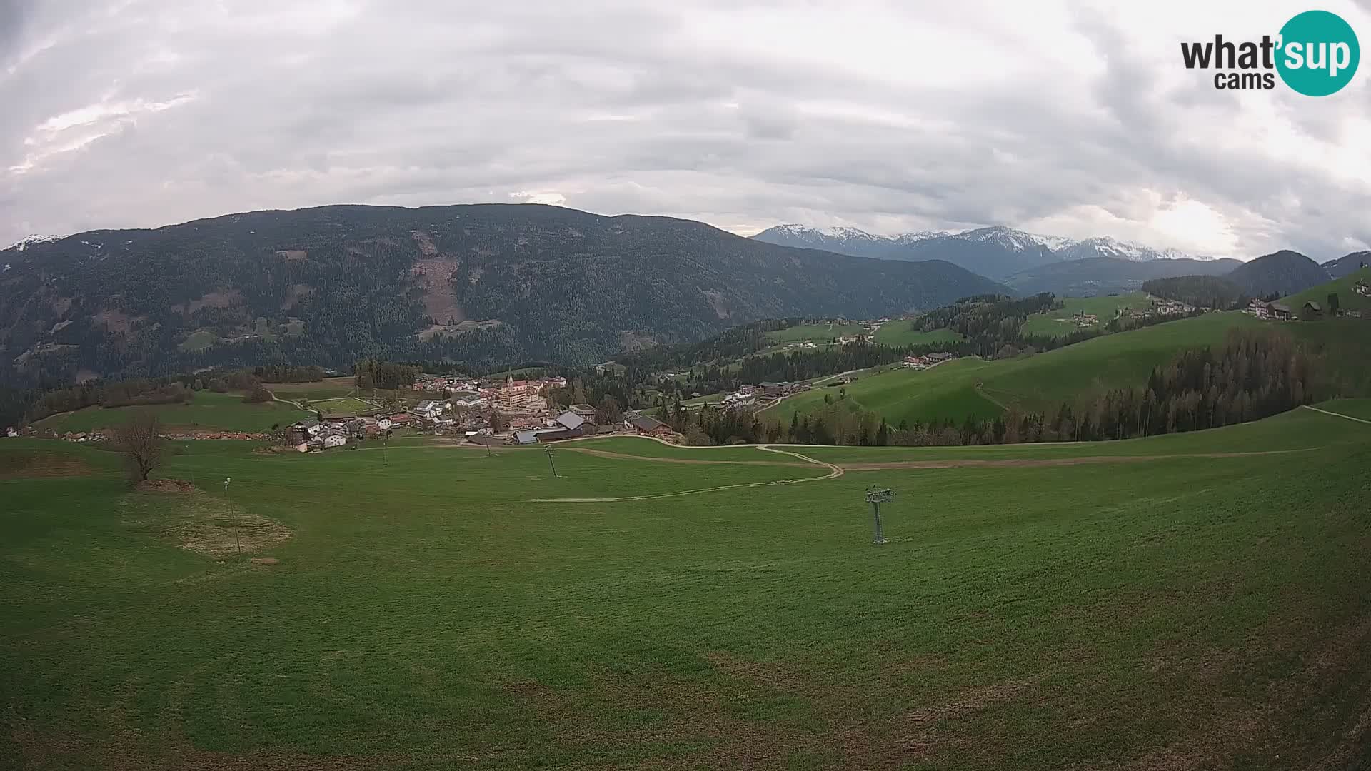 Web kamera Terenten (1210m) – Pogled uživo na Dolinu Pusteria