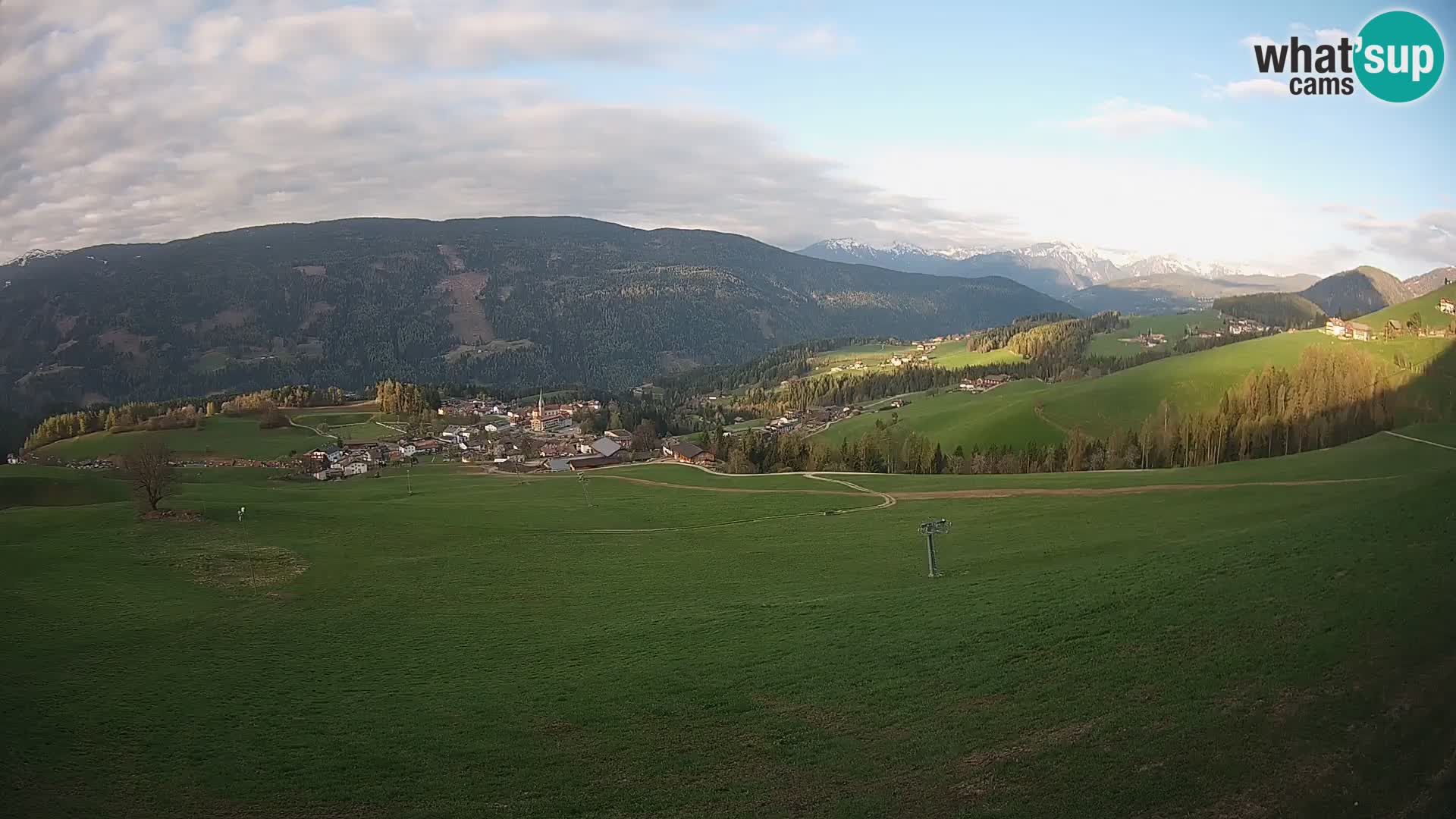 Webcam Terenten (1210m) – Vue en direct sur la Vallée de Pusteria