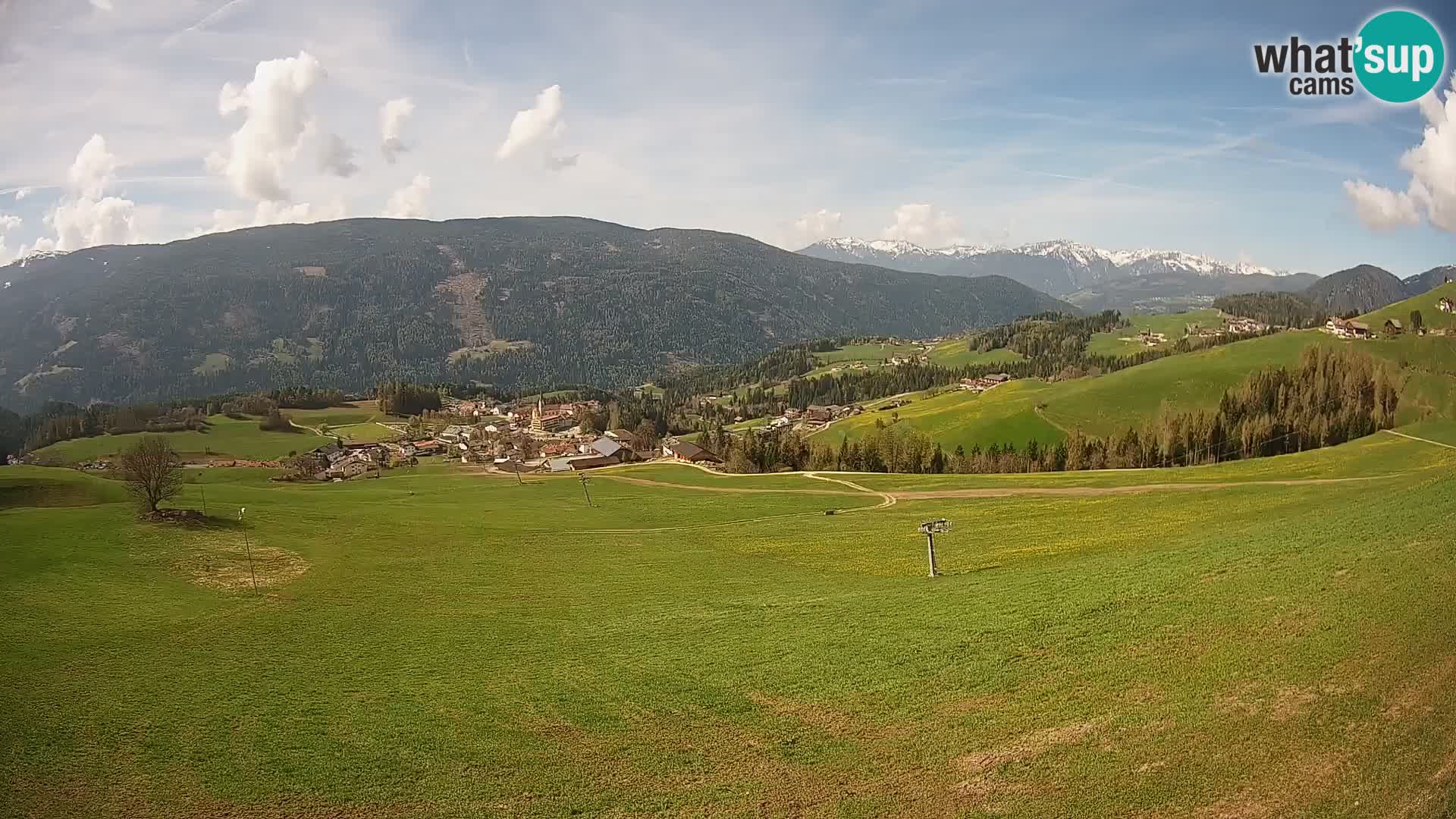 Webcam Terenten (1210m) – Vista en vivo del Valle de Pusteria