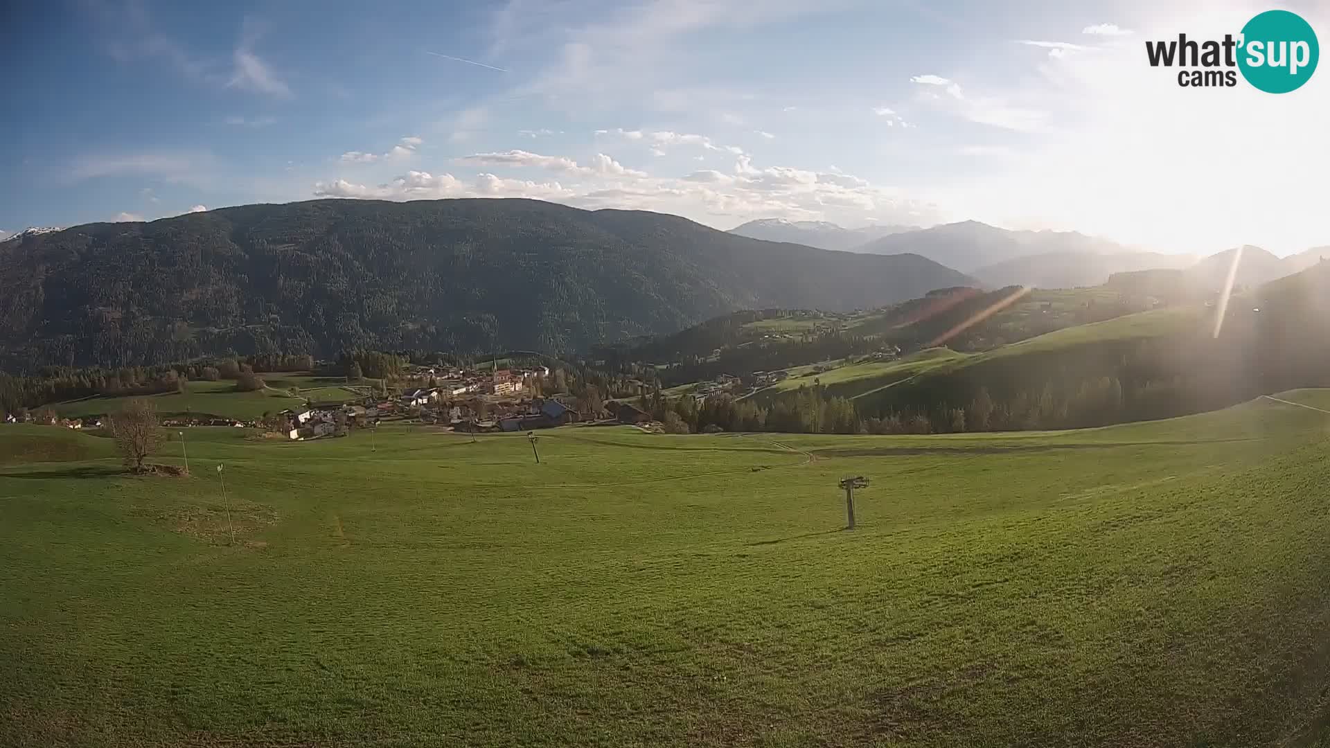 Web kamera Terenten (1210m) – Pogled uživo na Dolinu Pusteria