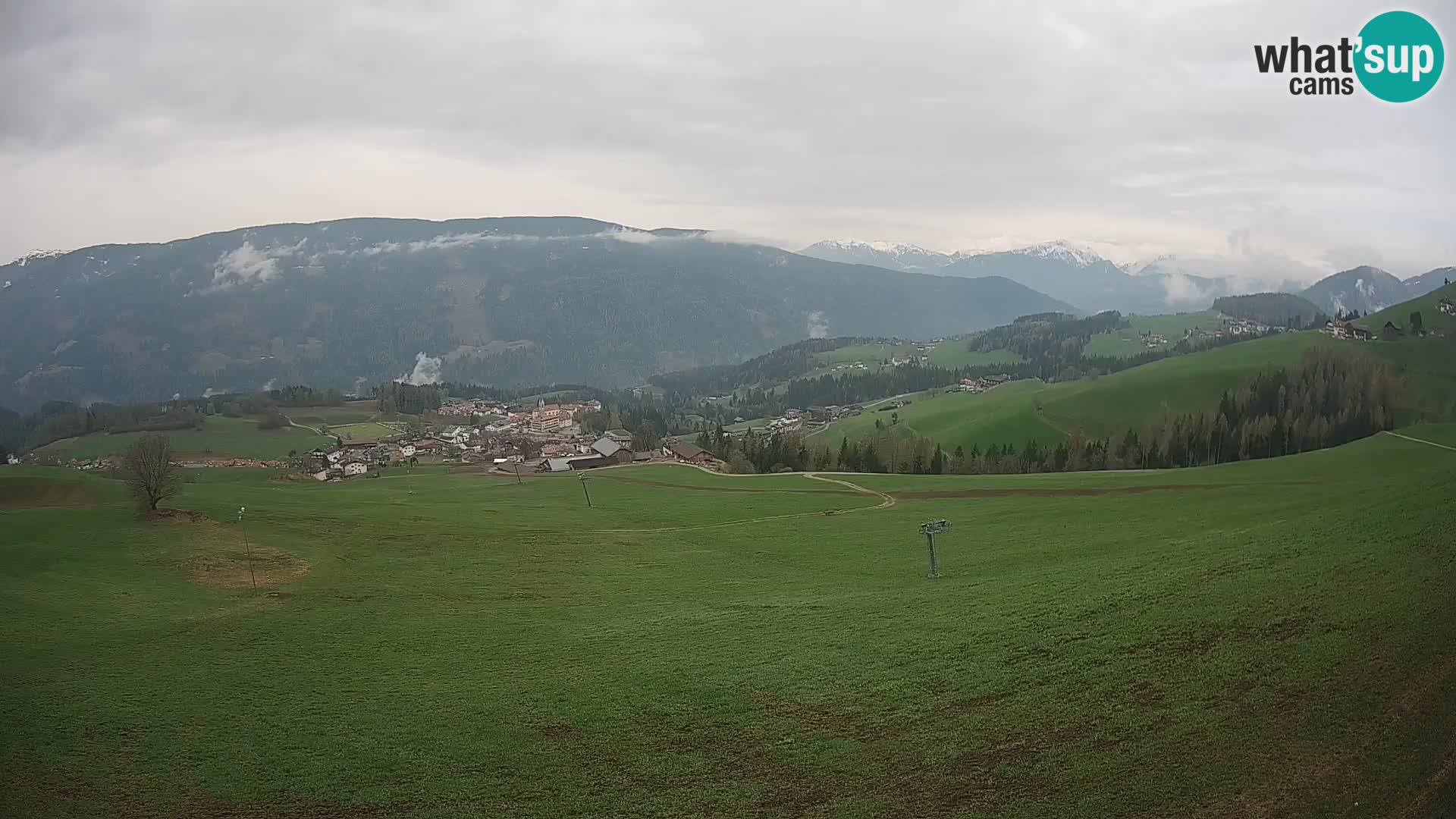 Web kamera Terenten (1210m) – Pogled uživo na Dolinu Pusteria