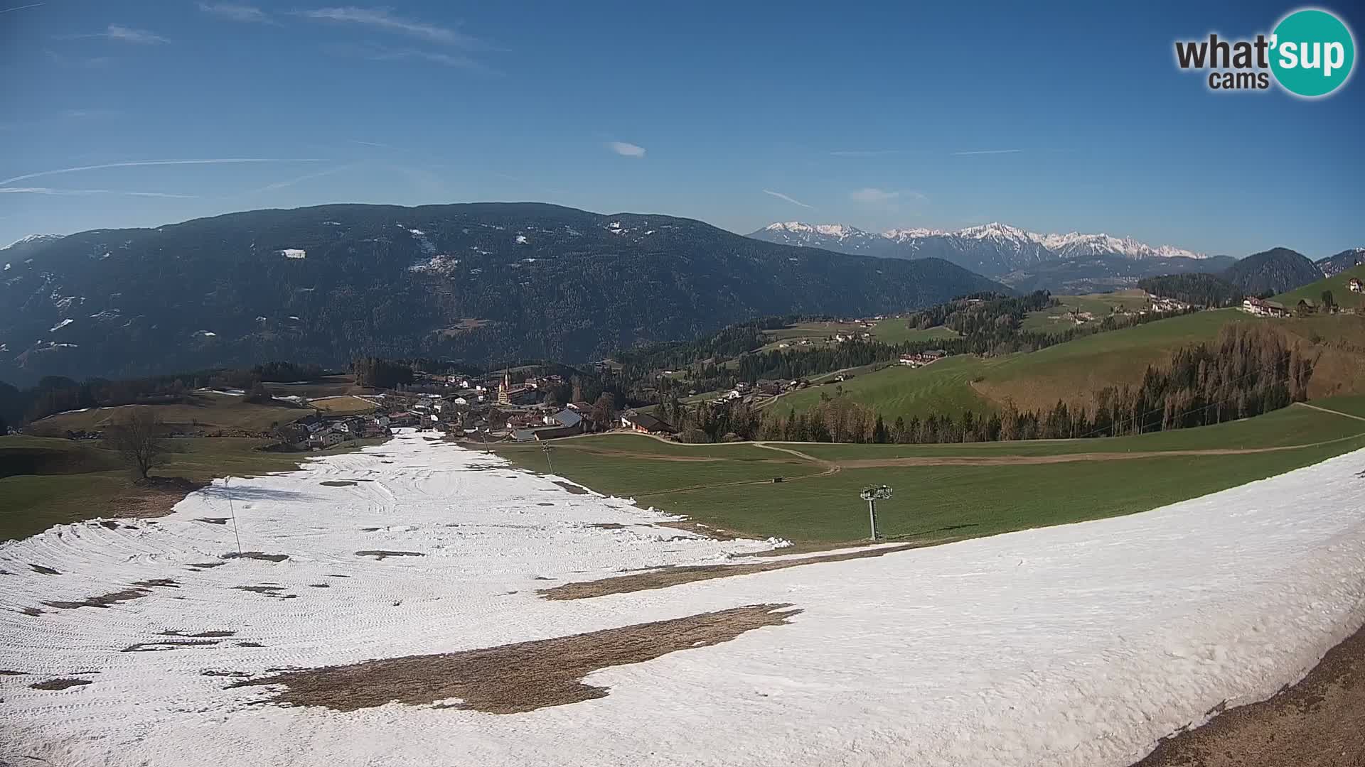 Web kamera Terenten (1210m) – Pogled uživo na Dolinu Pusteria