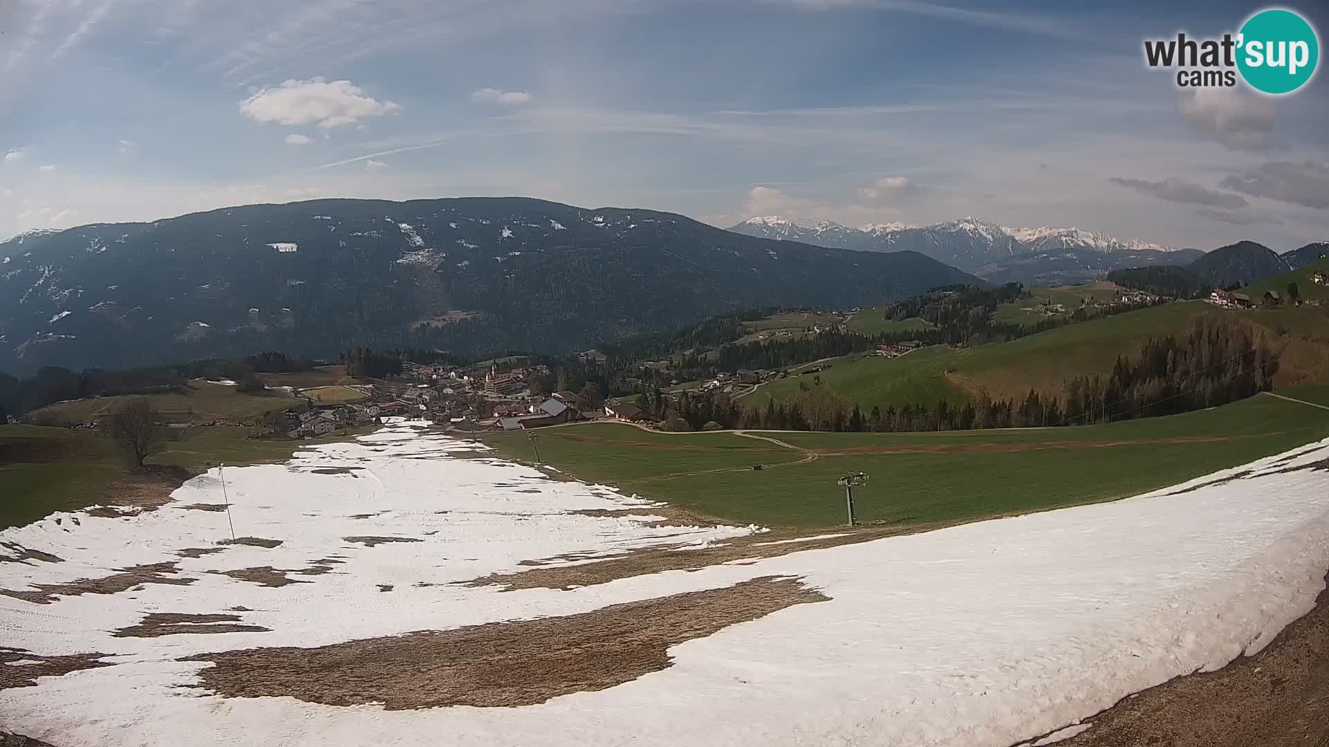 Webcam Terenten (1210m) – Vue en direct sur la Vallée de Pusteria
