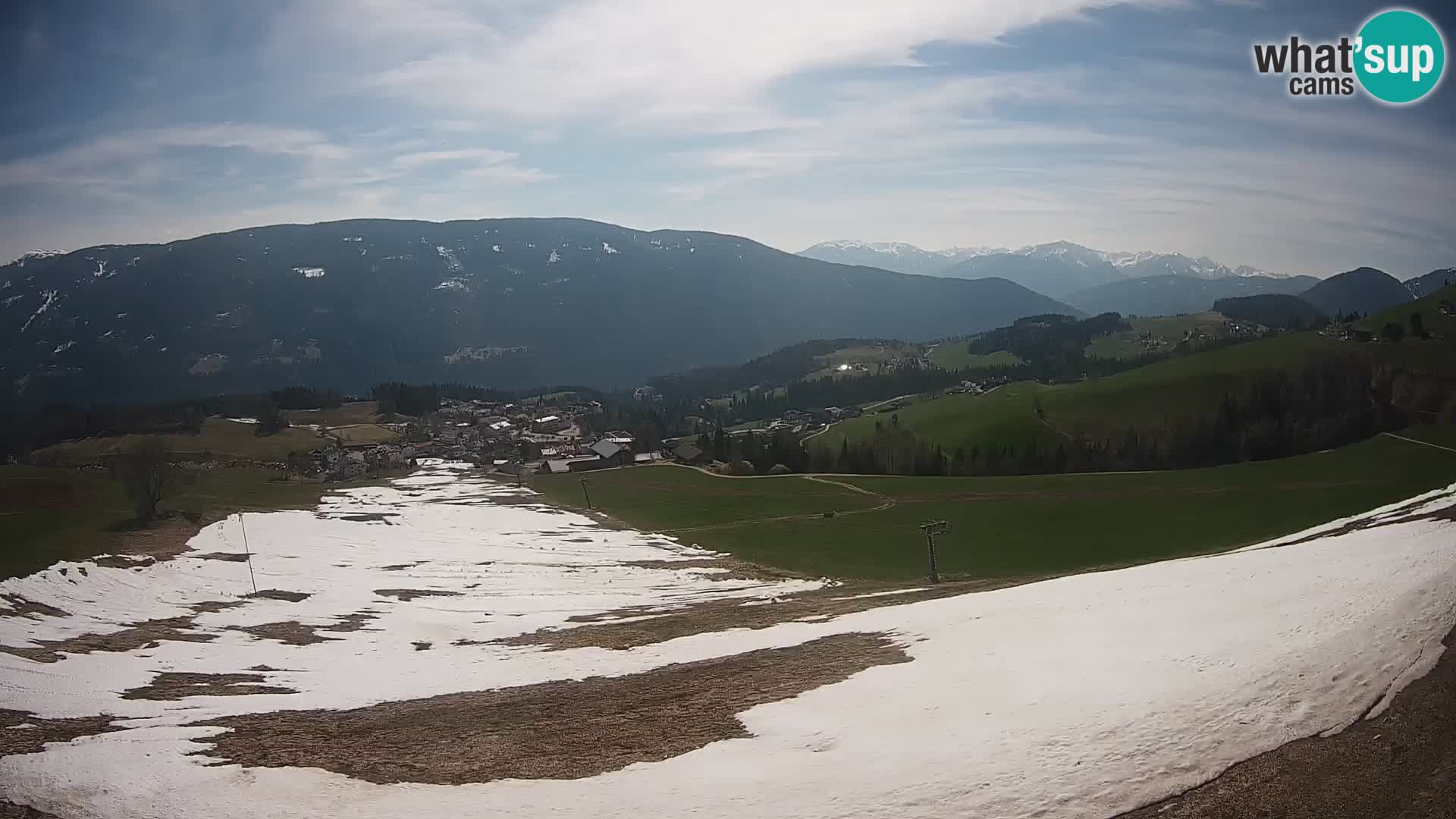 Web kamera Terenten (1210m) – Pogled uživo na Dolinu Pusteria