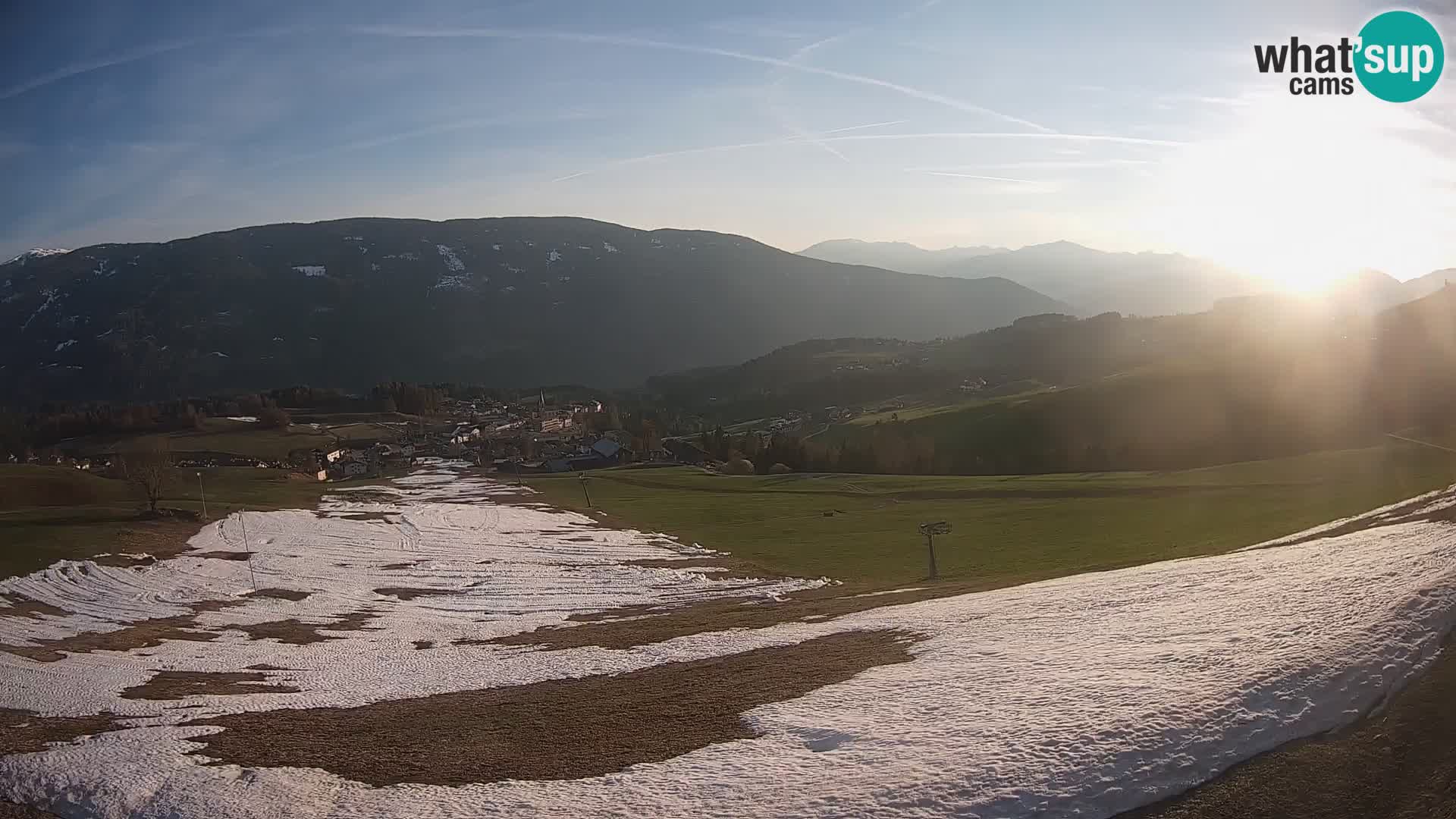 Web kamera Terenten (1210m) – Pogled uživo na Dolinu Pusteria
