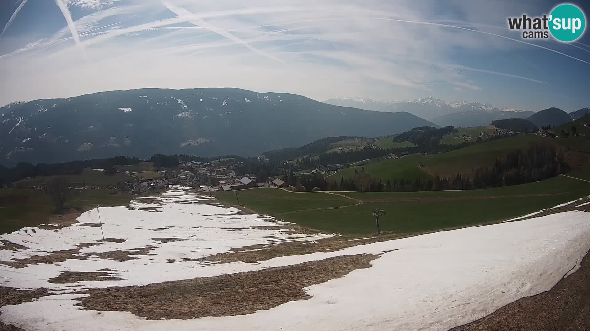 Web kamera Terenten (1210m) – Pogled uživo na Dolinu Pusteria