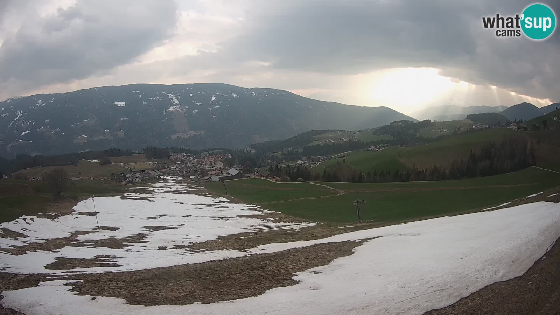 Web kamera Terenten (1210m) – Pogled uživo na Dolinu Pusteria