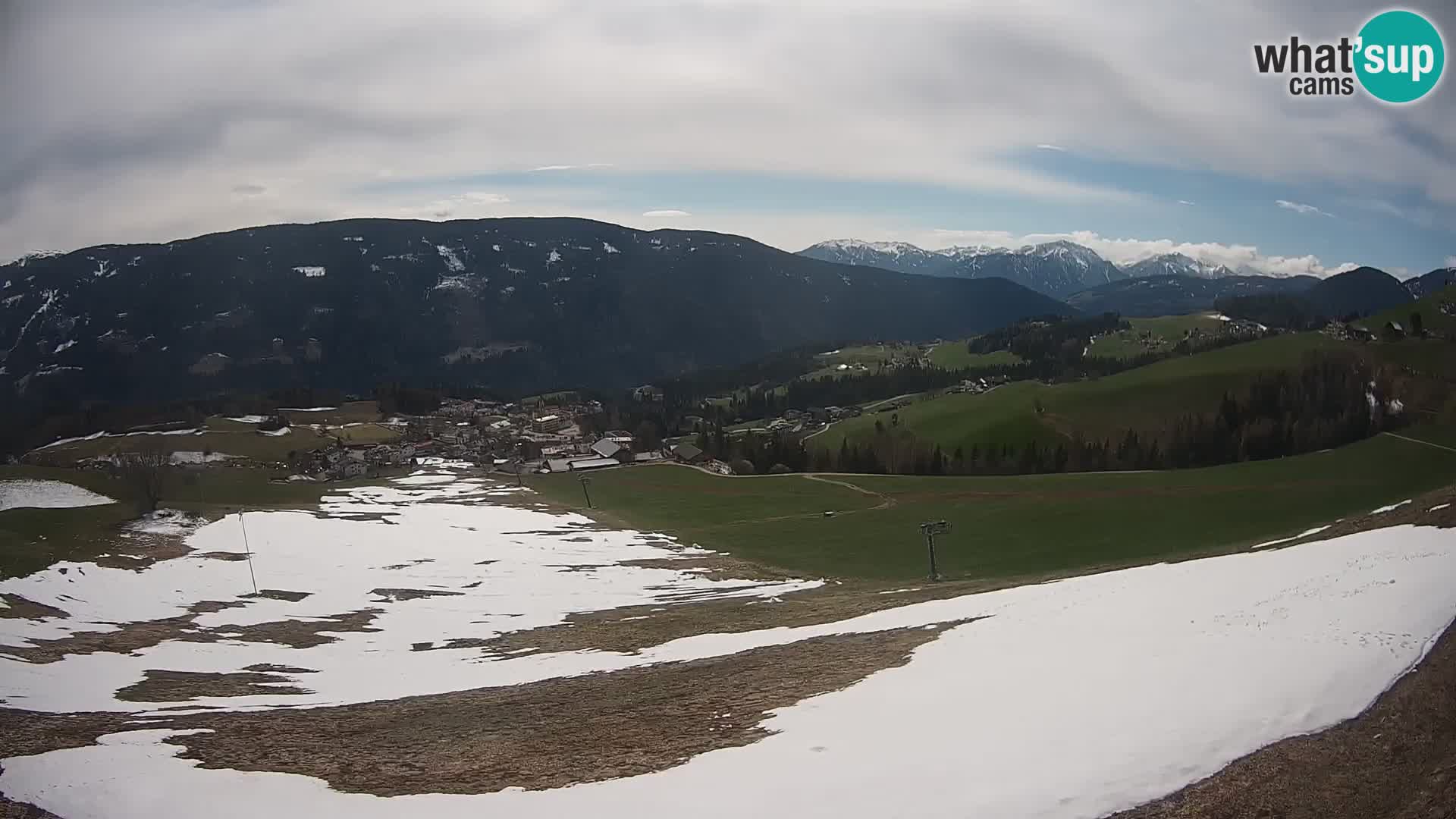 Web kamera Terenten (1210m) – Pogled uživo na Dolinu Pusteria