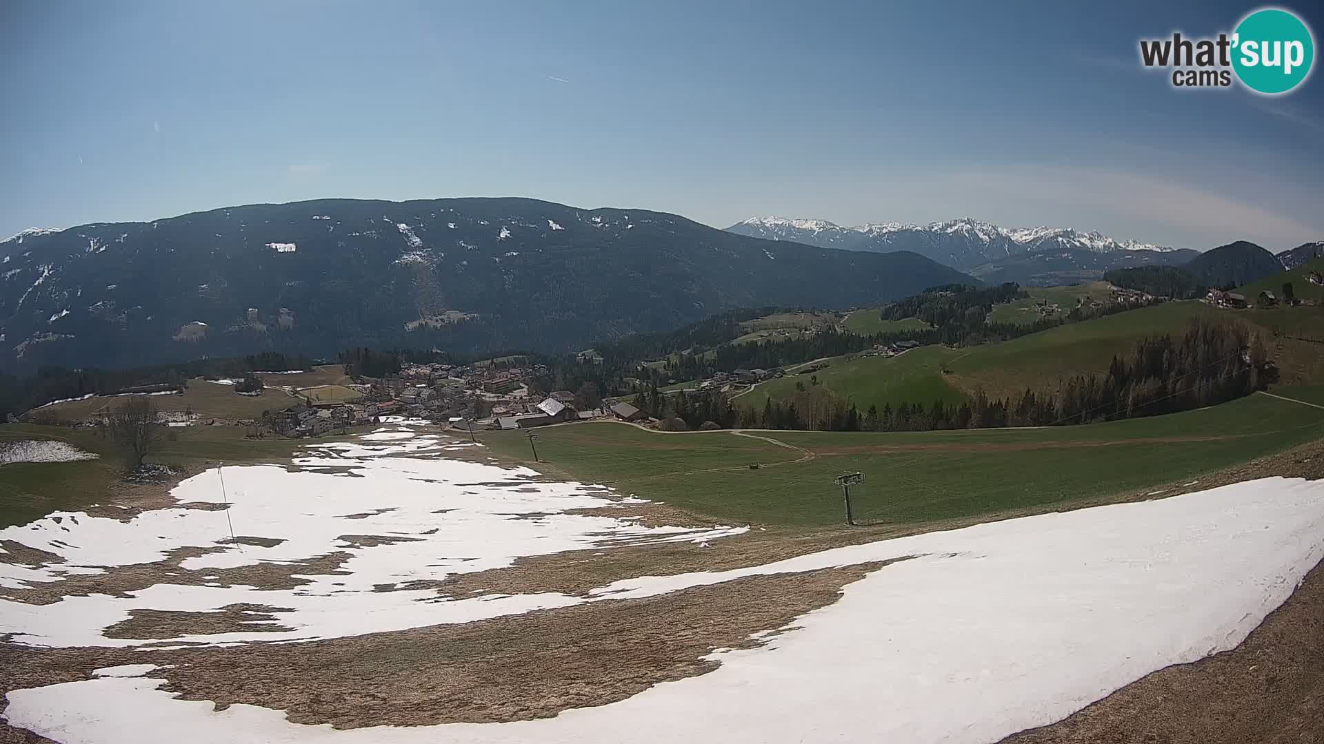Web kamera Terenten (1210m) – Pogled uživo na Dolinu Pusteria