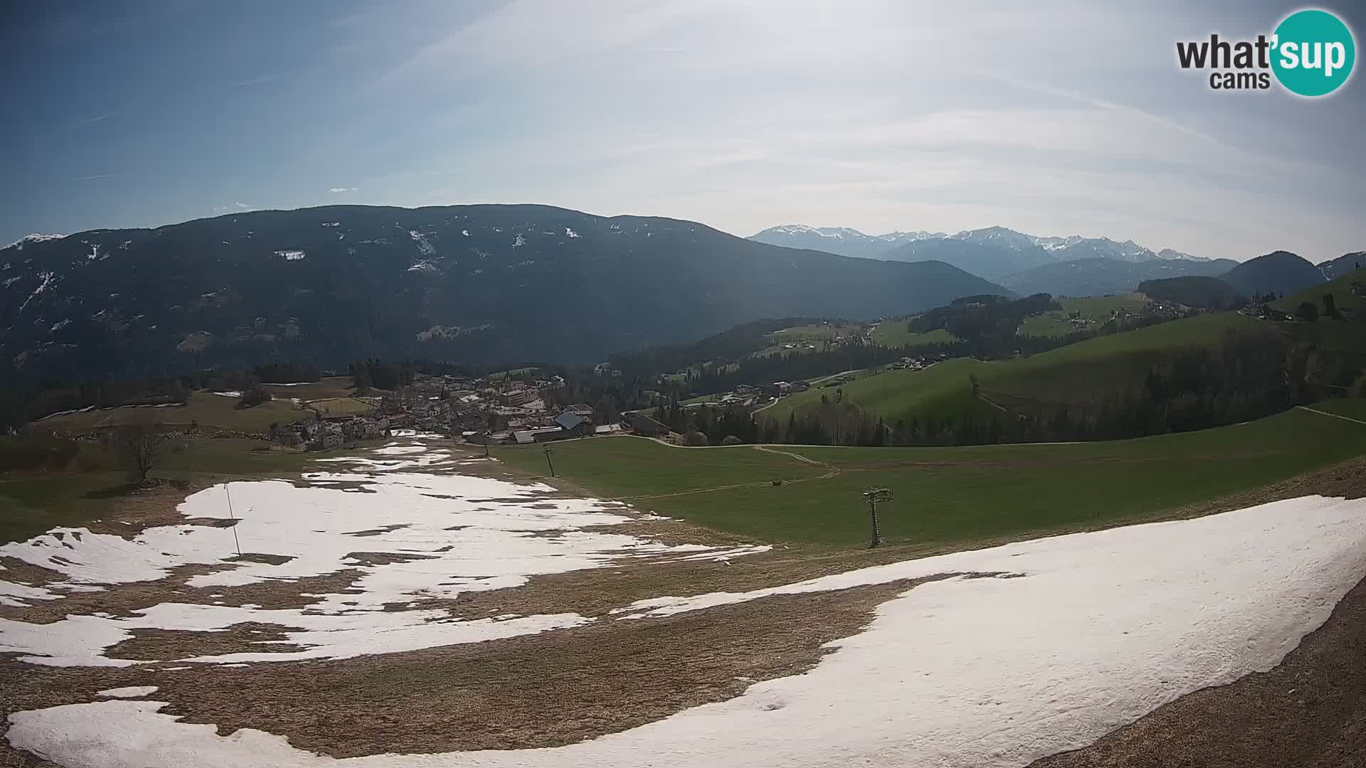 Web kamera Terenten (1210m) – Pogled uživo na Dolinu Pusteria