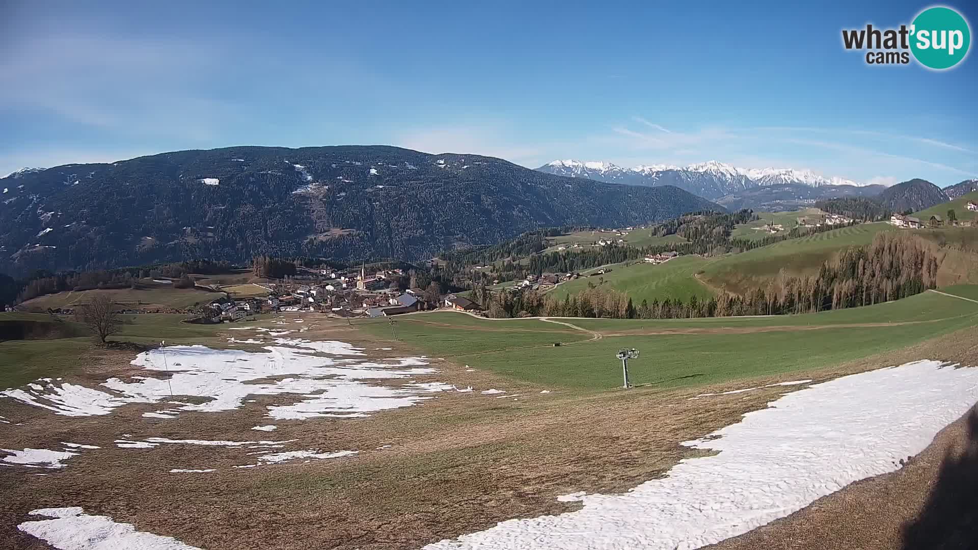 Webcam Terenten (1210m) – Vue en direct sur la Vallée de Pusteria