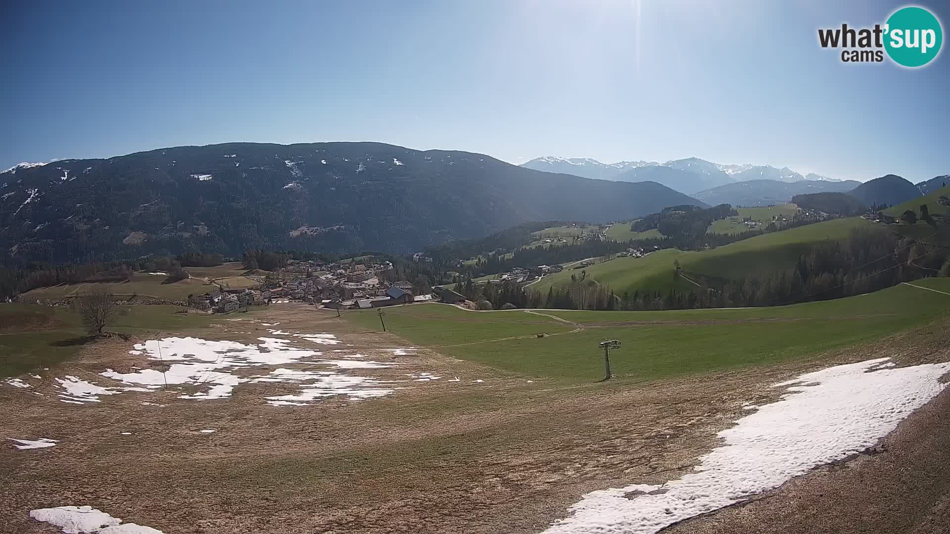 Web kamera Terenten (1210m) – Pogled uživo na Dolinu Pusteria