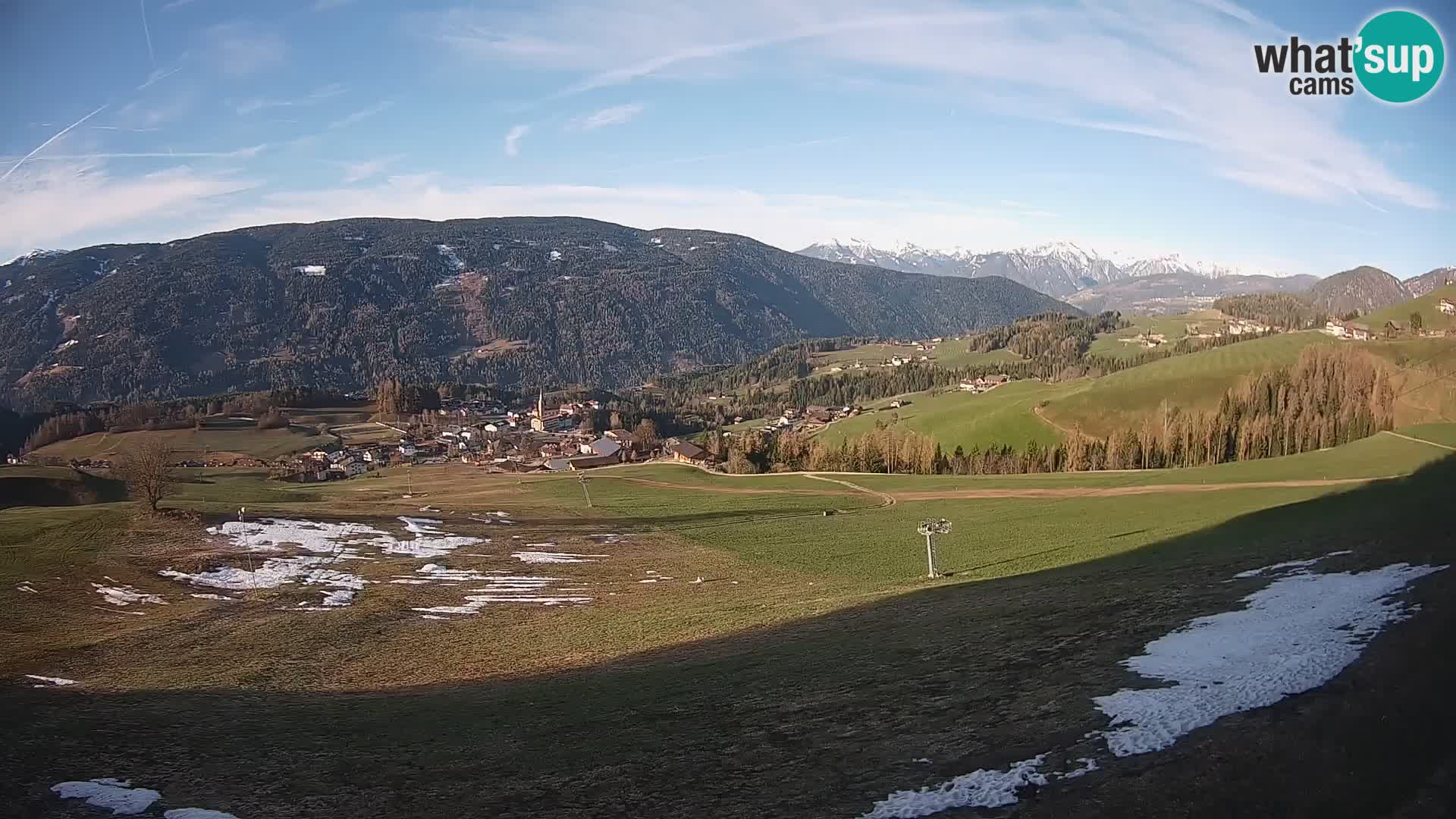 Web kamera Terenten (1210m) – Pogled uživo na Dolinu Pusteria