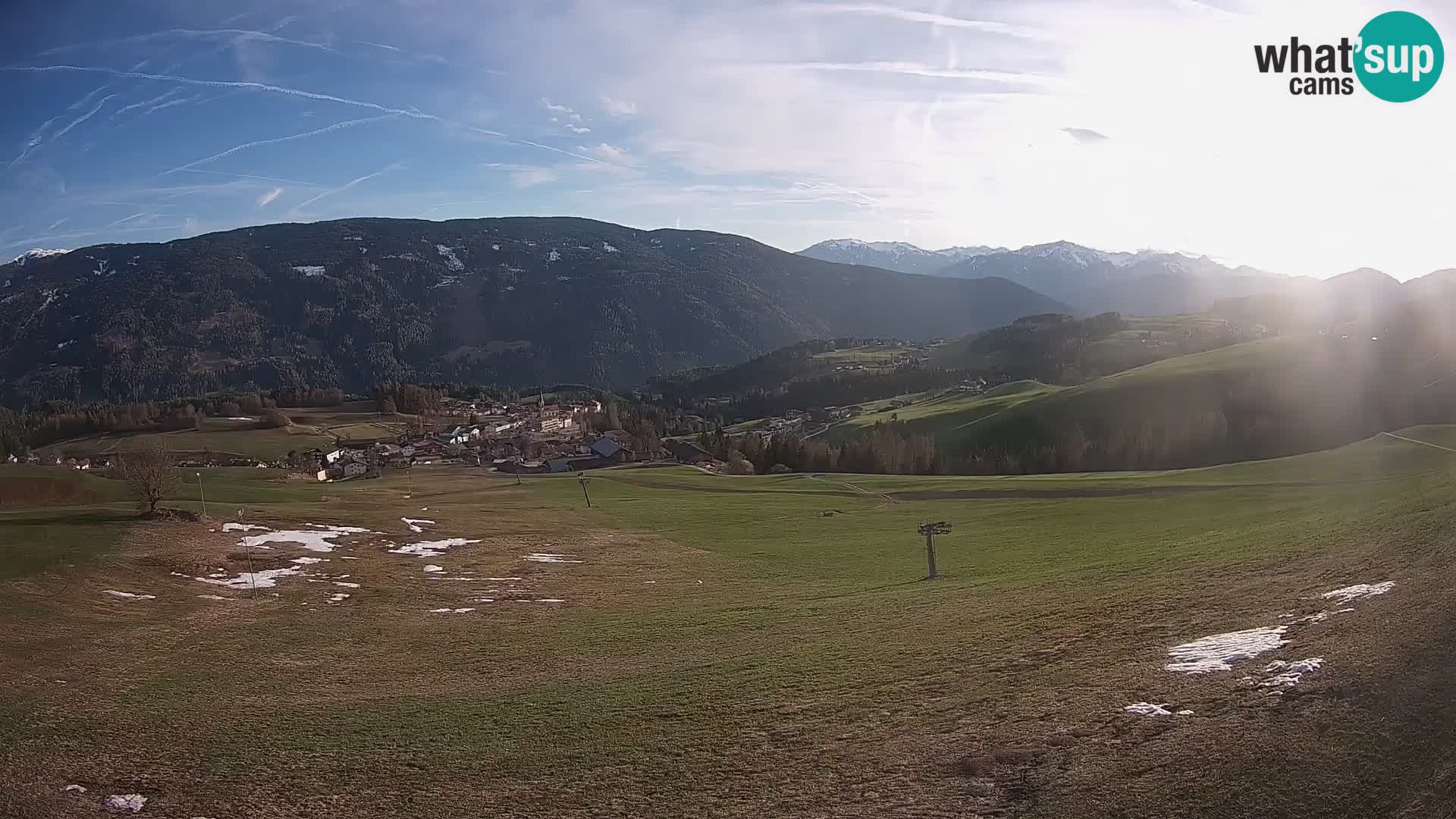 Web kamera Terenten (1210m) – Pogled uživo na Dolinu Pusteria