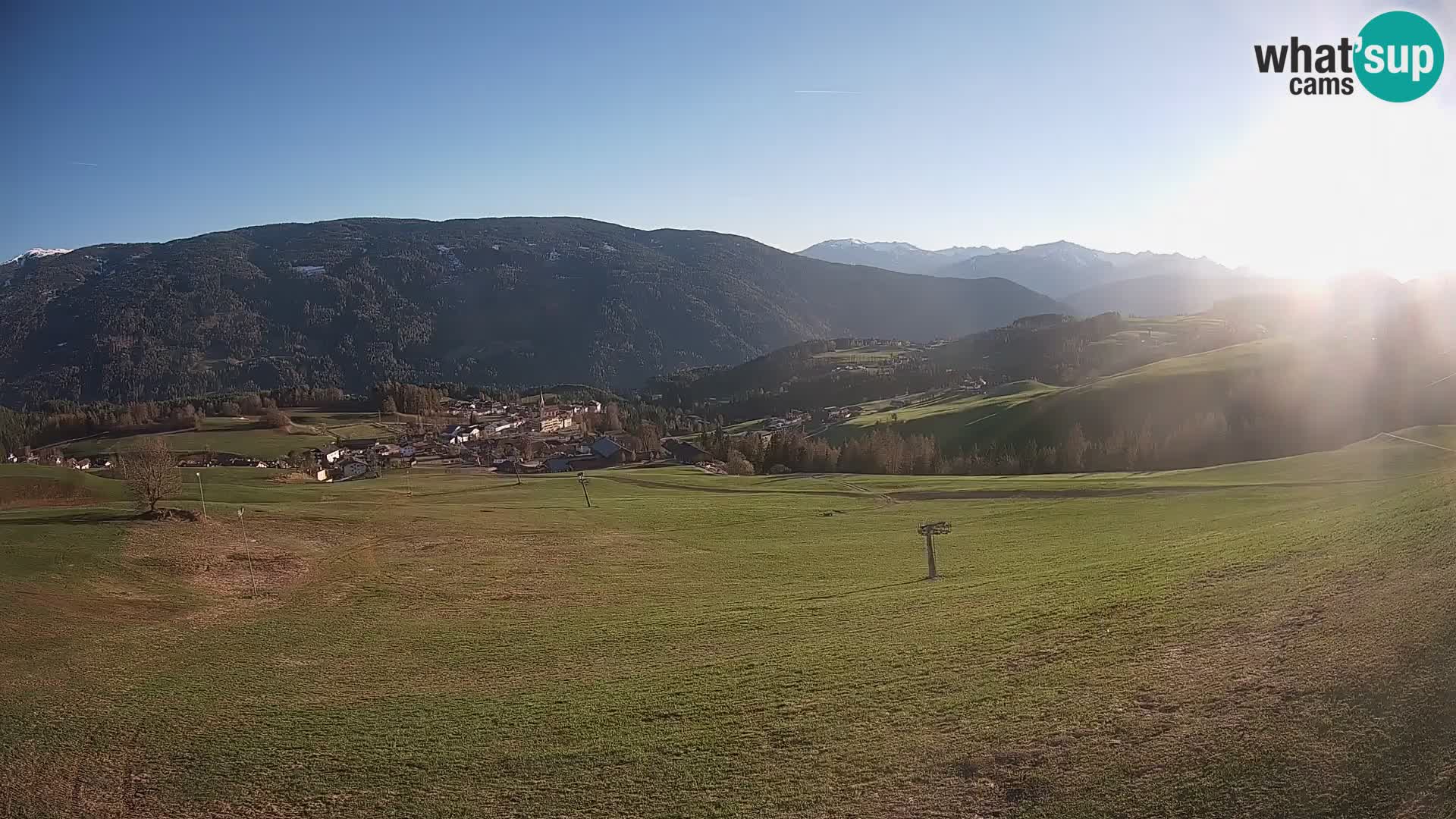 Web kamera Terenten (1210m) – Pogled uživo na Dolinu Pusteria