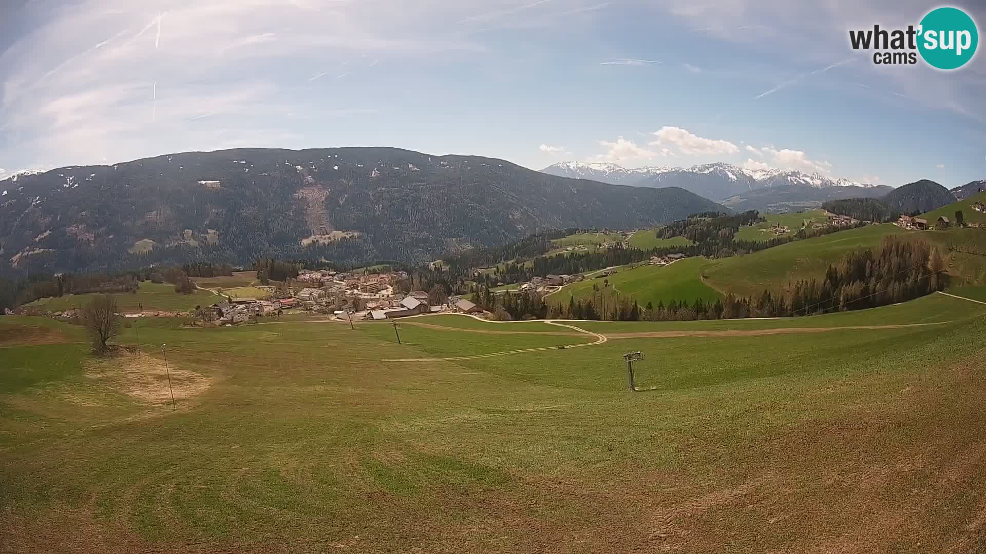 Web kamera Terenten (1210m) – Pogled uživo na Dolinu Pusteria