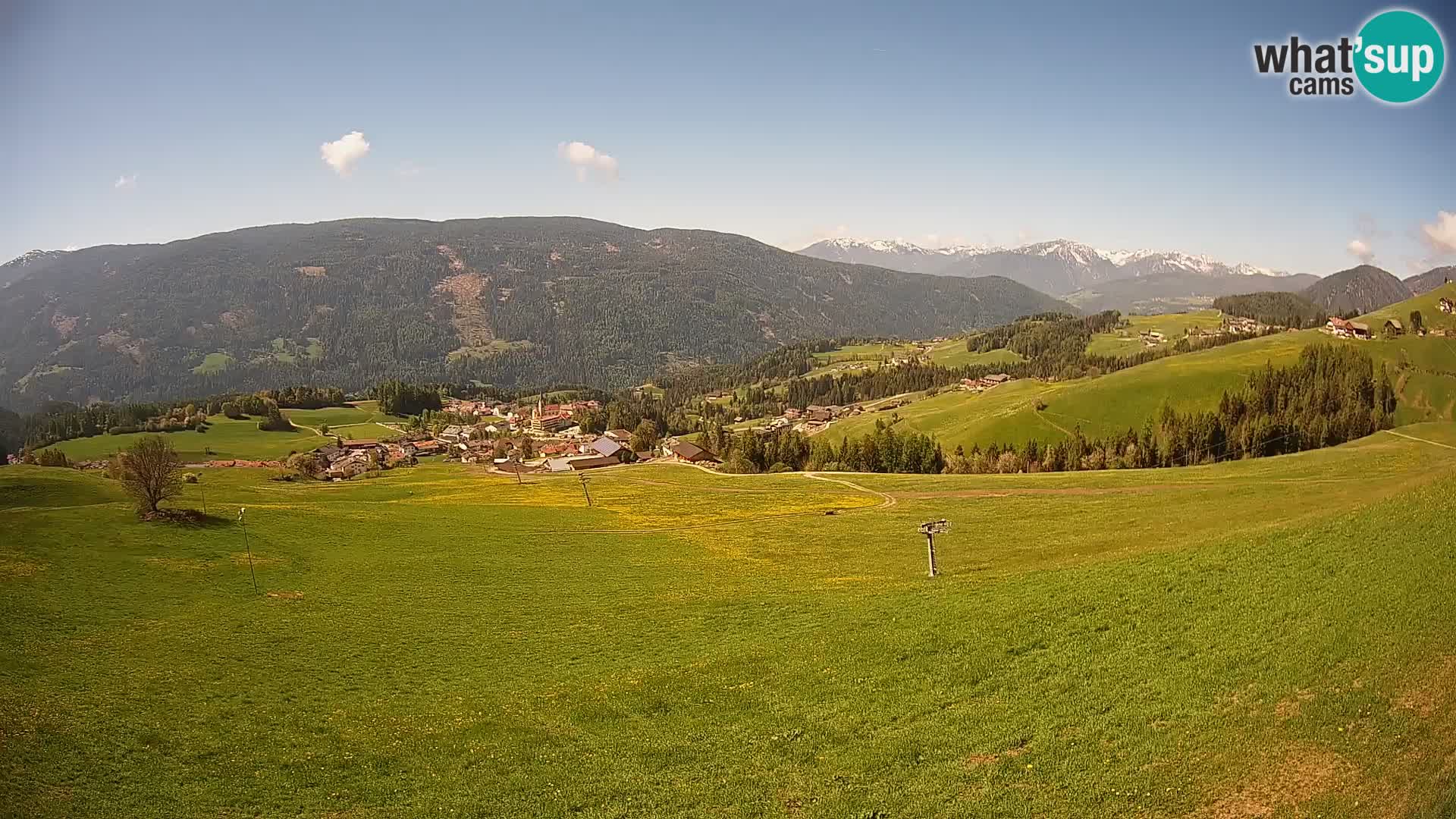 Web kamera Terenten (1210m) – Pogled uživo na Dolinu Pusteria