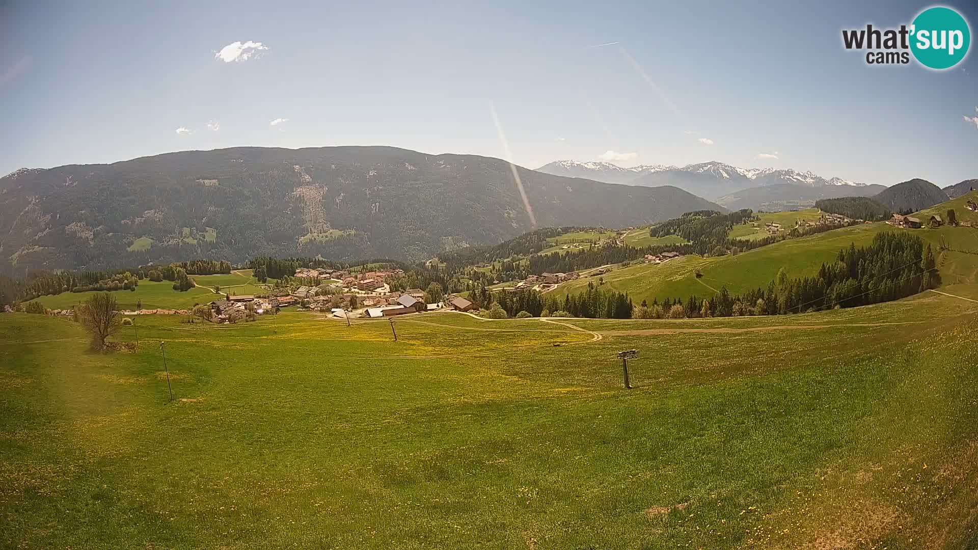 Webcam Terenten (1210m) – Vue en direct sur la Vallée de Pusteria