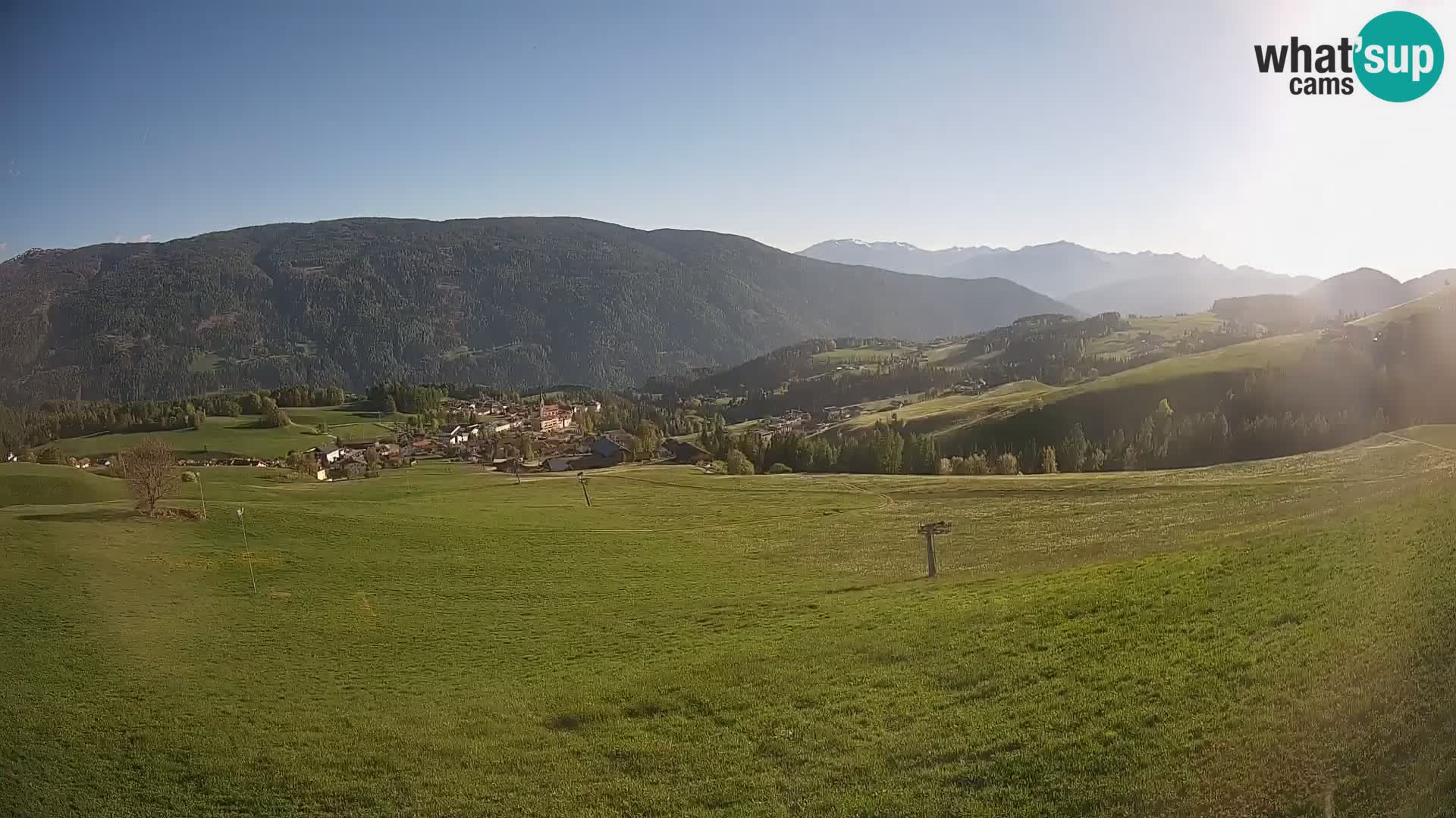 Webcam Terenten (1210m) – Vue en direct sur la Vallée de Pusteria