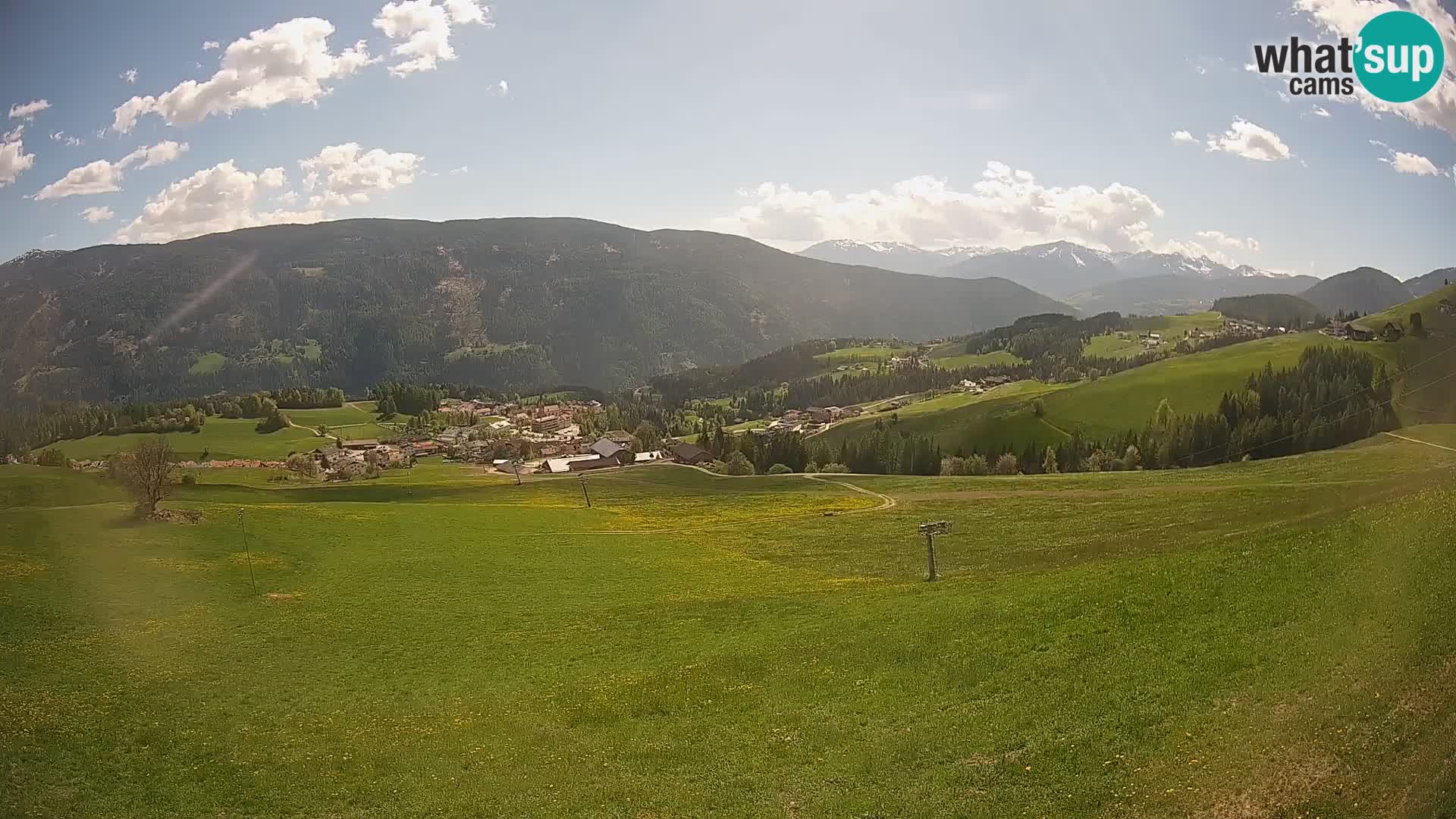 Web kamera Terenten (1210m) – Pogled uživo na Dolinu Pusteria